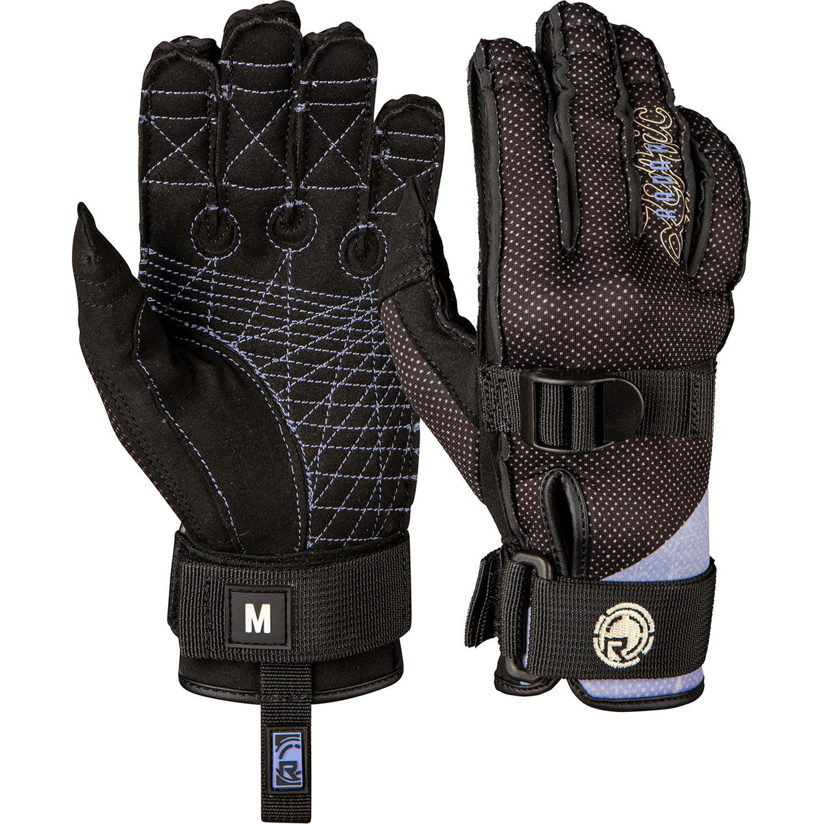 Lyric Glove Black / Violet - Image 1