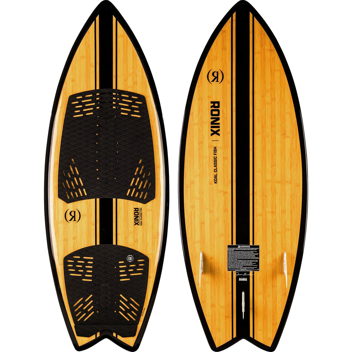 Koal Classic Fish Glossy Bamboo / Black - Image 1