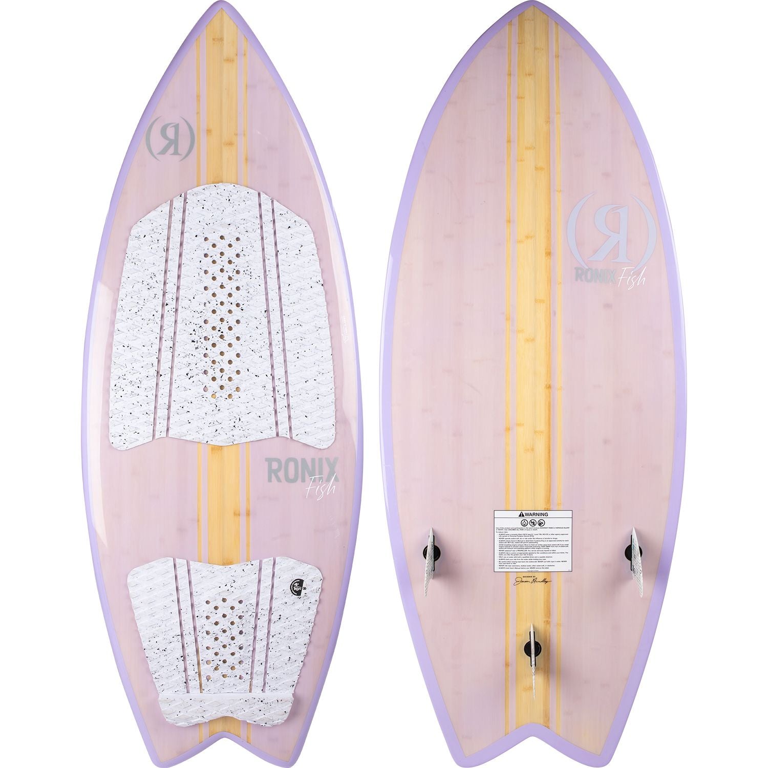Womens Koal Classic Fish Glossy Lilac Bamboo - Image 1