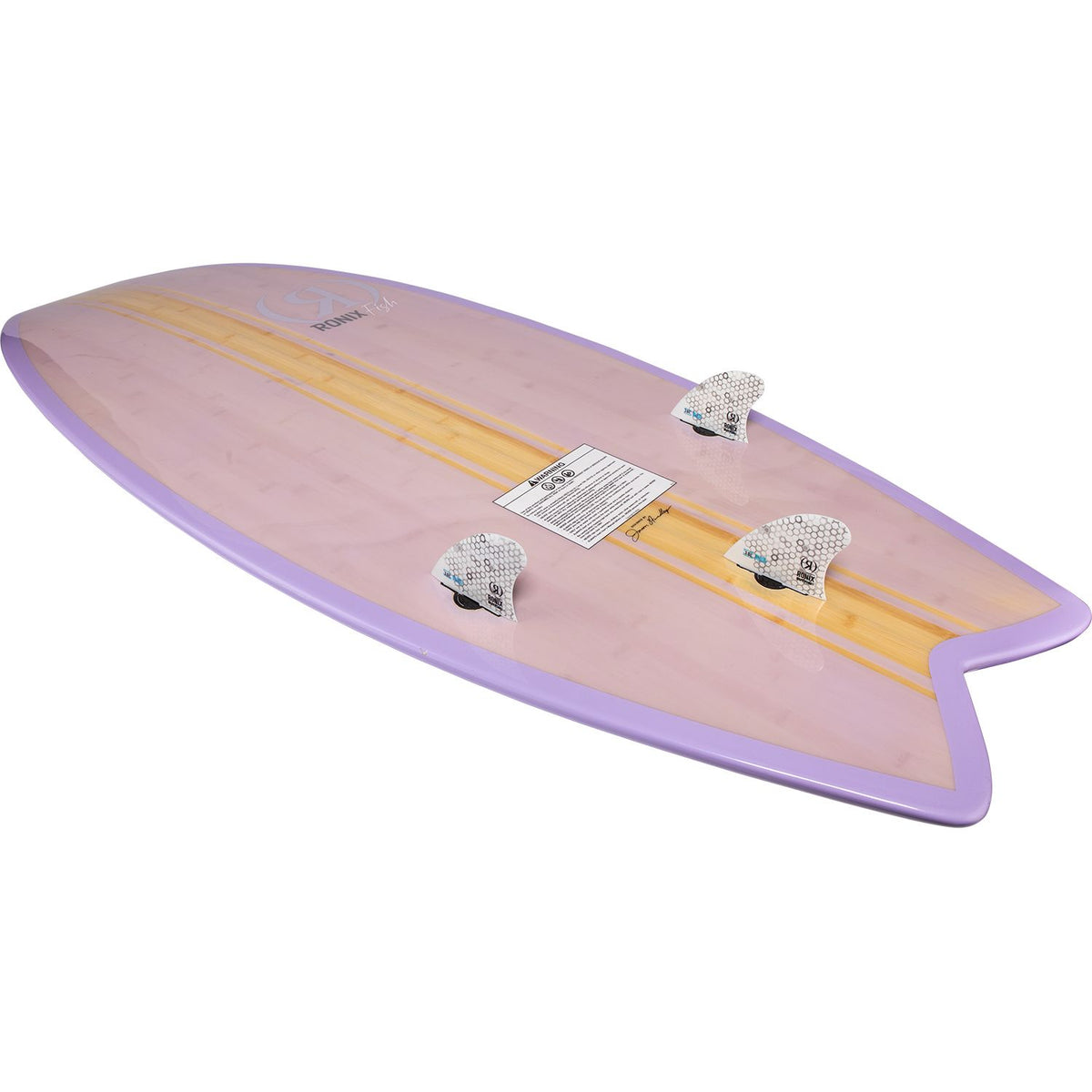 Womens Koal Classic Fish Glossy Lilac Bamboo - Image 2
