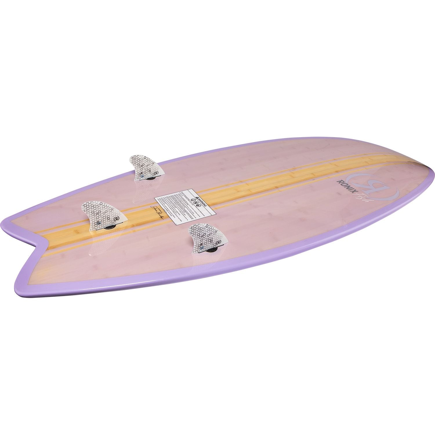 Womens Koal Classic Fish Glossy Lilac Bamboo - Image 3