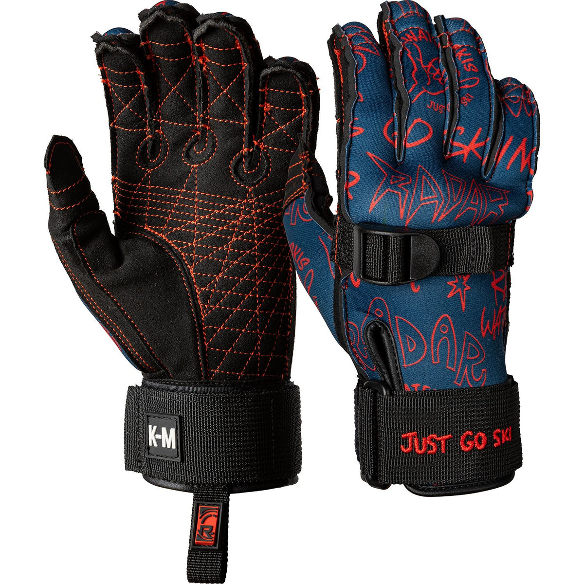 Tra Glove Blue / Chaka Red - Image 1