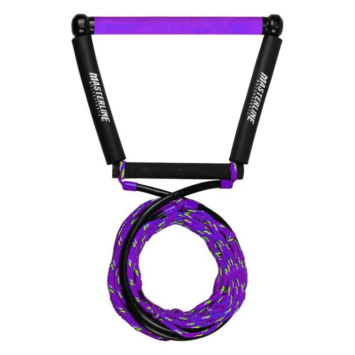 Suede Kneeboard Rope Package - Purple