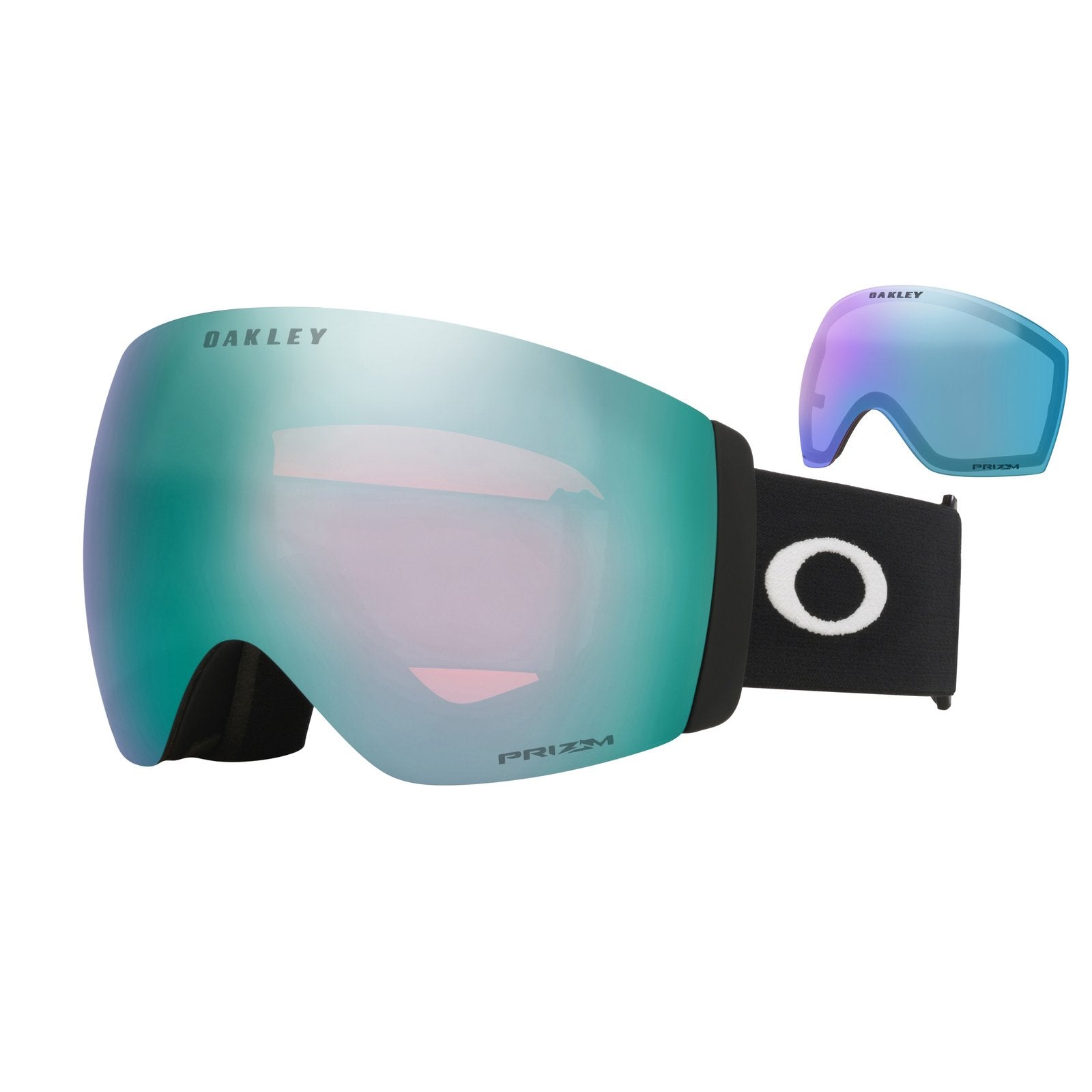 Flight Deck Pro L (Low Bridge Fit) Snow Goggle Matte Black - Prizm Snow Sapphire Iridium Lens w/ Prizm Snow Iced Iridium Lens - Image 5