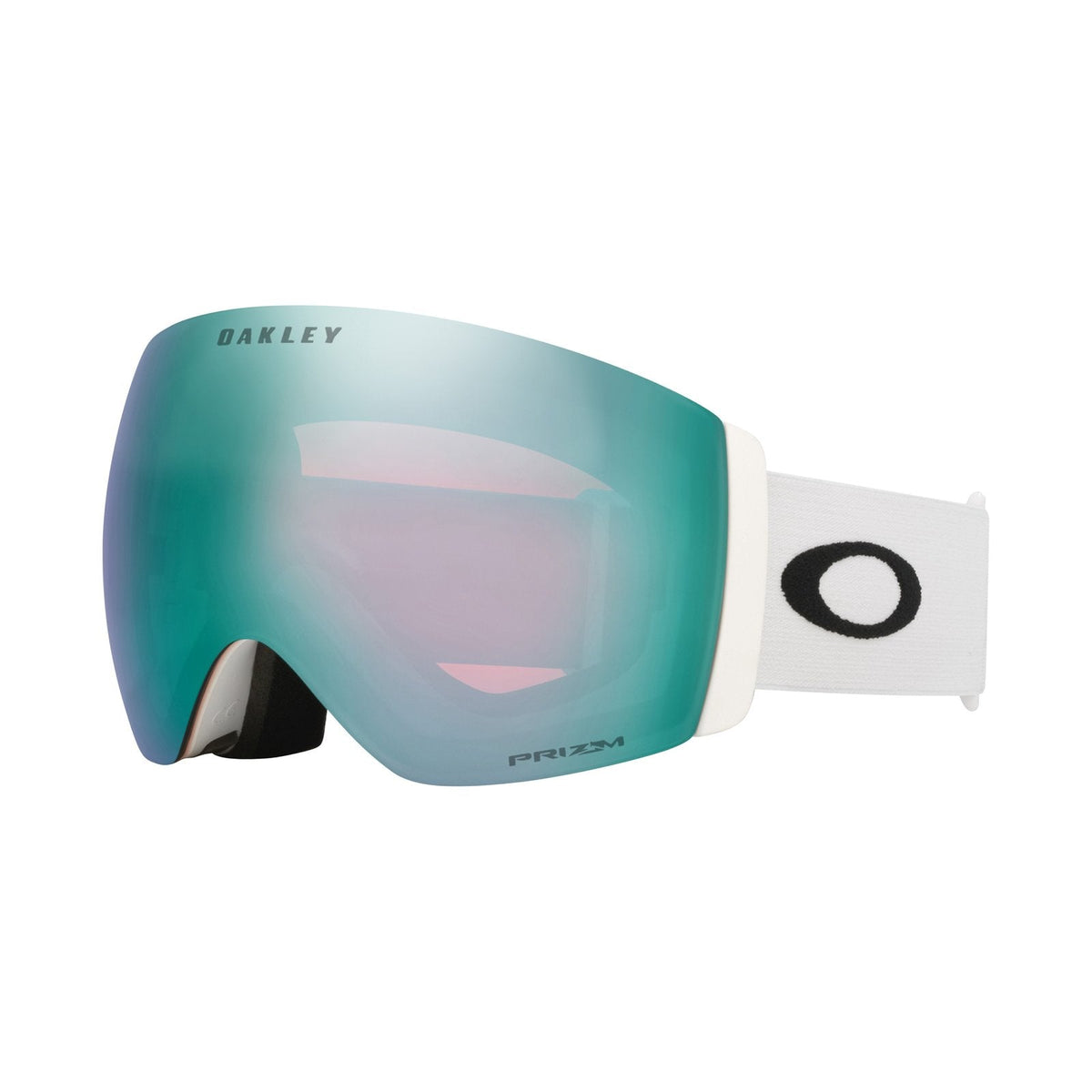 Flight Deck Pro L (Low Bridge Fit) Snow Goggle Matte White - Prizm Snow Sapphire Iridium Lens w/ Prizm Sage Gold Iridium Lens - Image 1