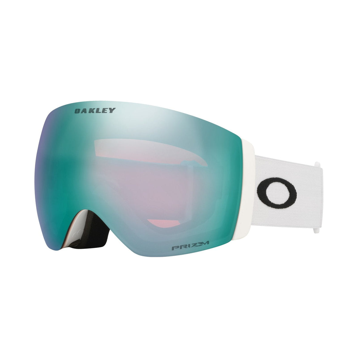 Flight Deck Pro L (Low Bridge Fit) Snow Goggle Matte White - Prizm Snow Sapphire Iridium Lens w/ Prizm Snow Iced Iridium Lens - Image 1
