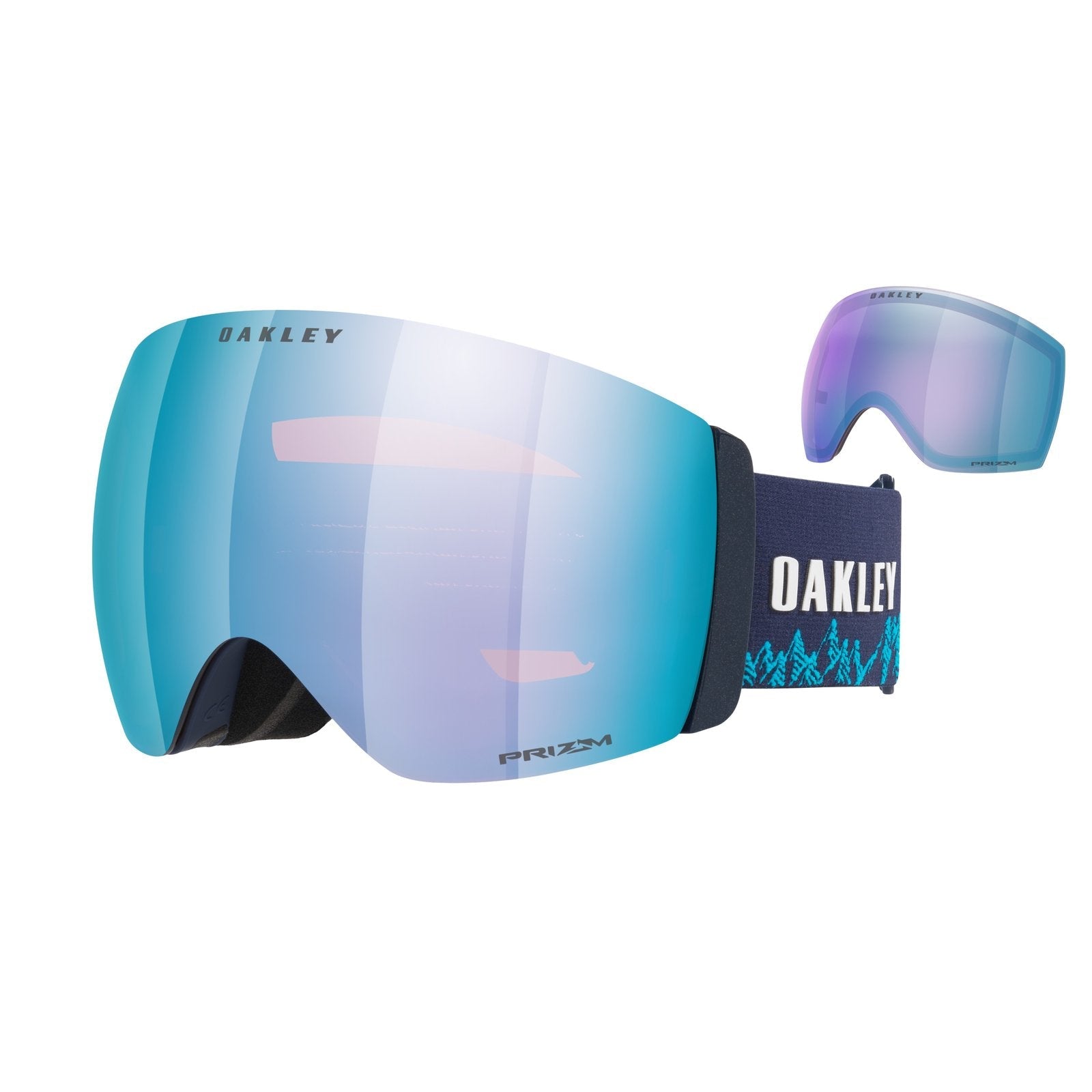 Flight Deck Pro L (Low Bridge Fit) Snow Goggle Mikaela Shiffrin Signature Series - Prizm Snow Sapphire Iridium Lens w/ Prizm Snow Iced Iridium Lens - Image 5