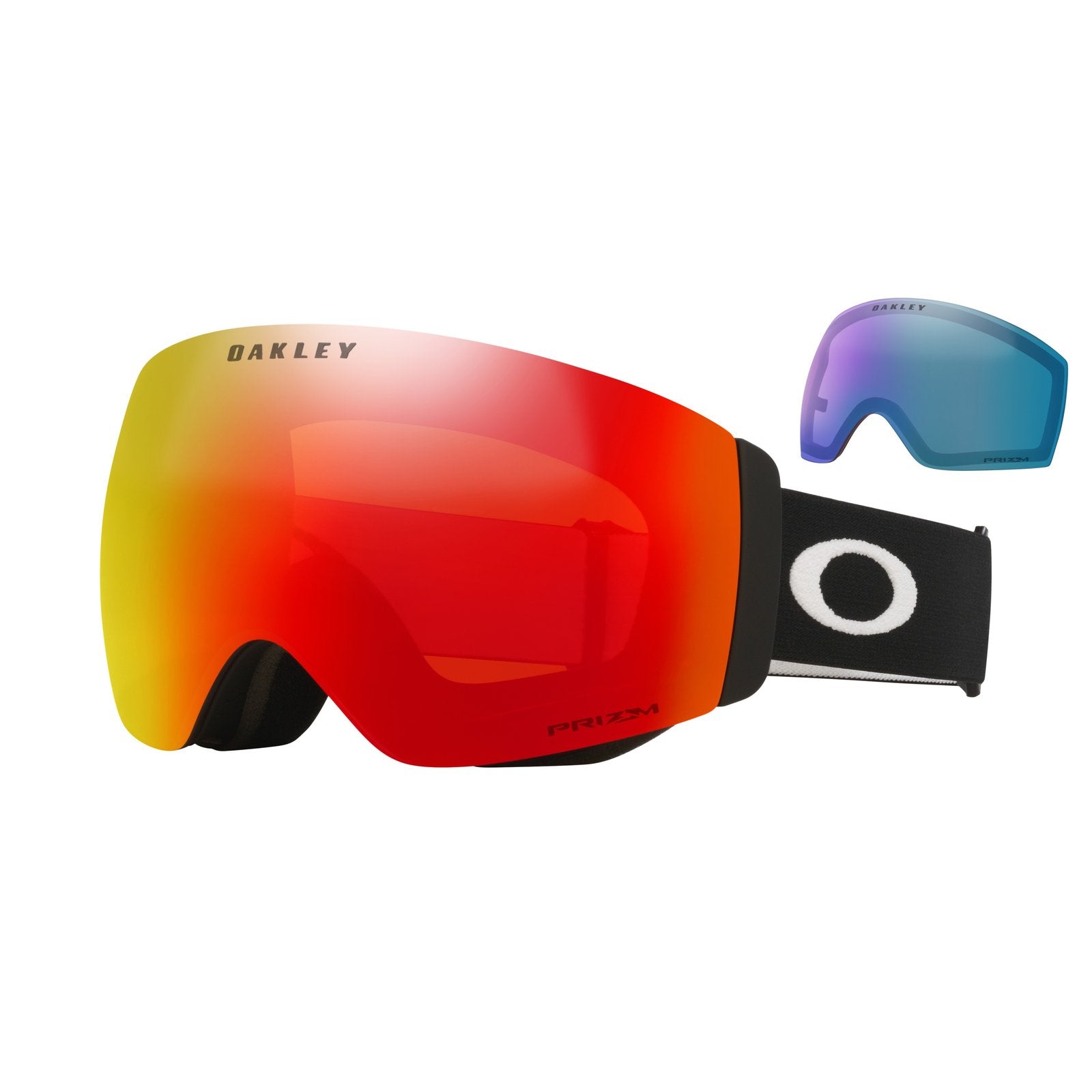 Flight Deck Pro M (Low Bridge Fit) Snow Goggle Matte Black - Prizm Snow Torch Iridium Lens w/ Prizm Snow Iced Iridium Lens - Image 5