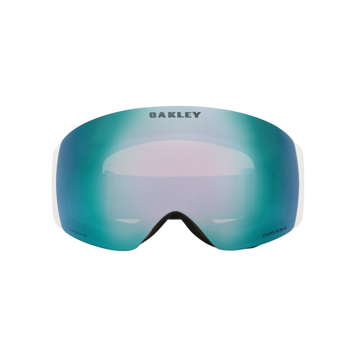 Flight Deck Pro M (Low Bridge Fit) Snow Goggle Matte White - Prizm Snow Sapphire Iridium Lens w/ Prizm Sage Gold Iridium Lens - Image 2
