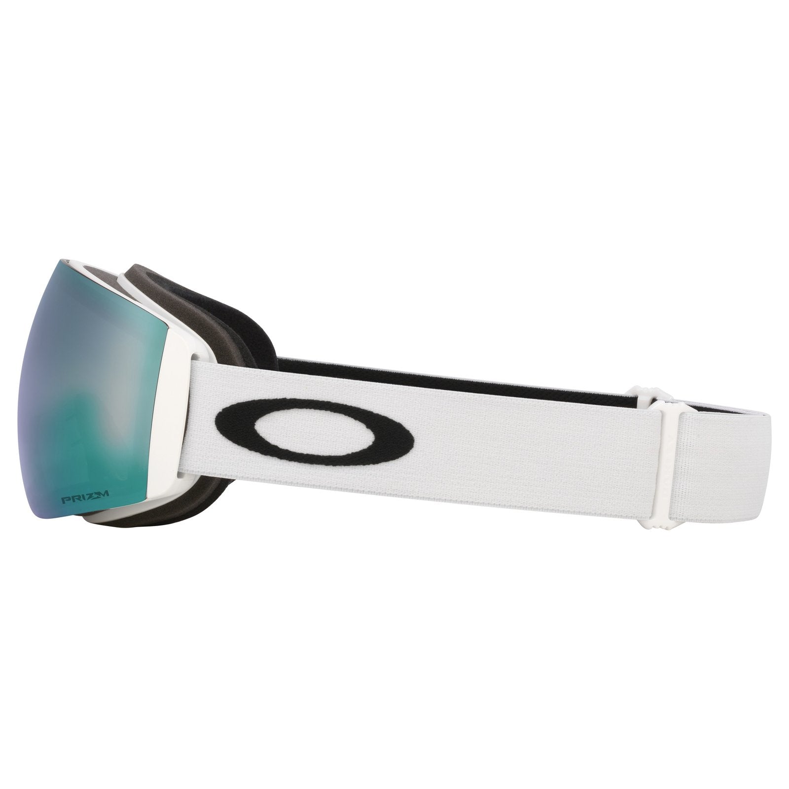 Flight Deck Pro M (Low Bridge Fit) Snow Goggle Matte White - Prizm Snow Sapphire Iridium Lens w/ Prizm Sage Gold Iridium Lens - Image 3