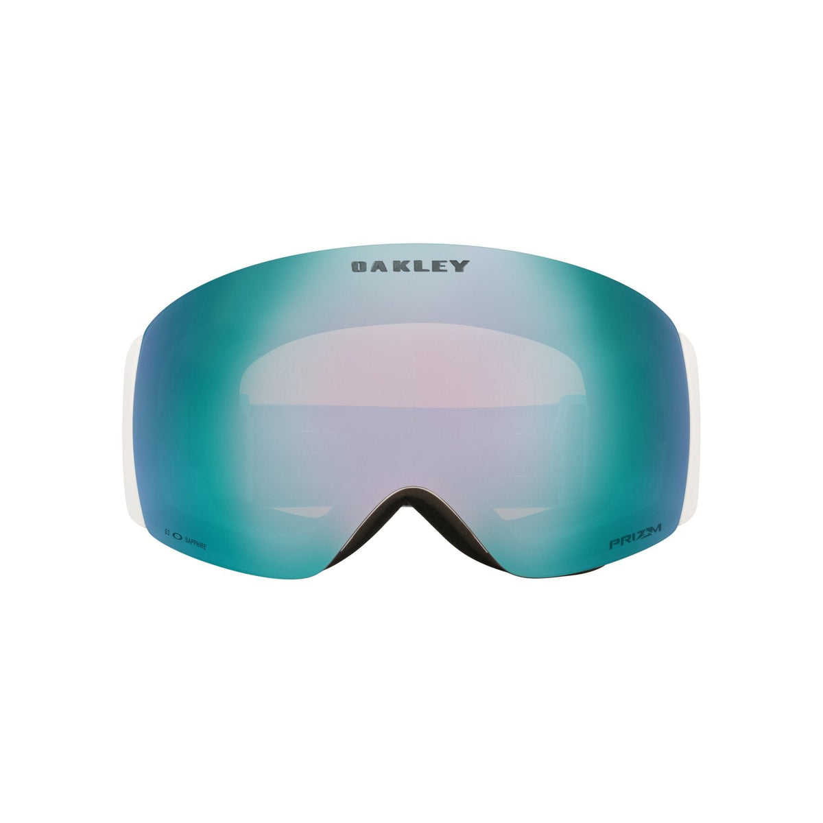 Flight Deck Pro M (Low Bridge Fit) Snow Goggle Matte White - Prizm Snow Sapphire Iridium Lens w/ Prizm Snow Iced Iridium Lens - Image 2