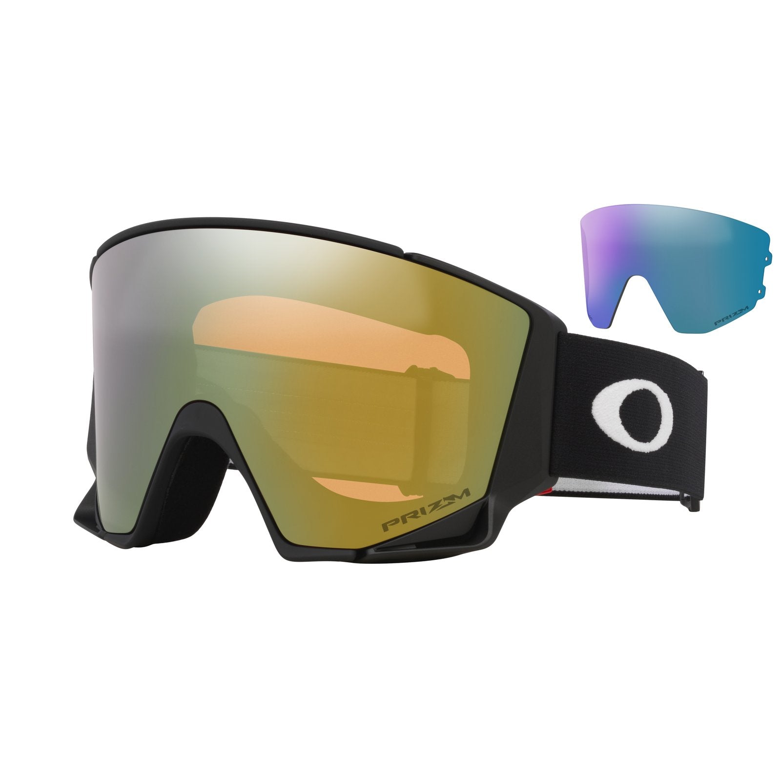 Flow Scape L (Low Bridge Fit) Snow Goggle Matte Black - Prizm Sage Gold Iridium Lens w/ Prizm Snow Iced Iridium Lens - Image 5