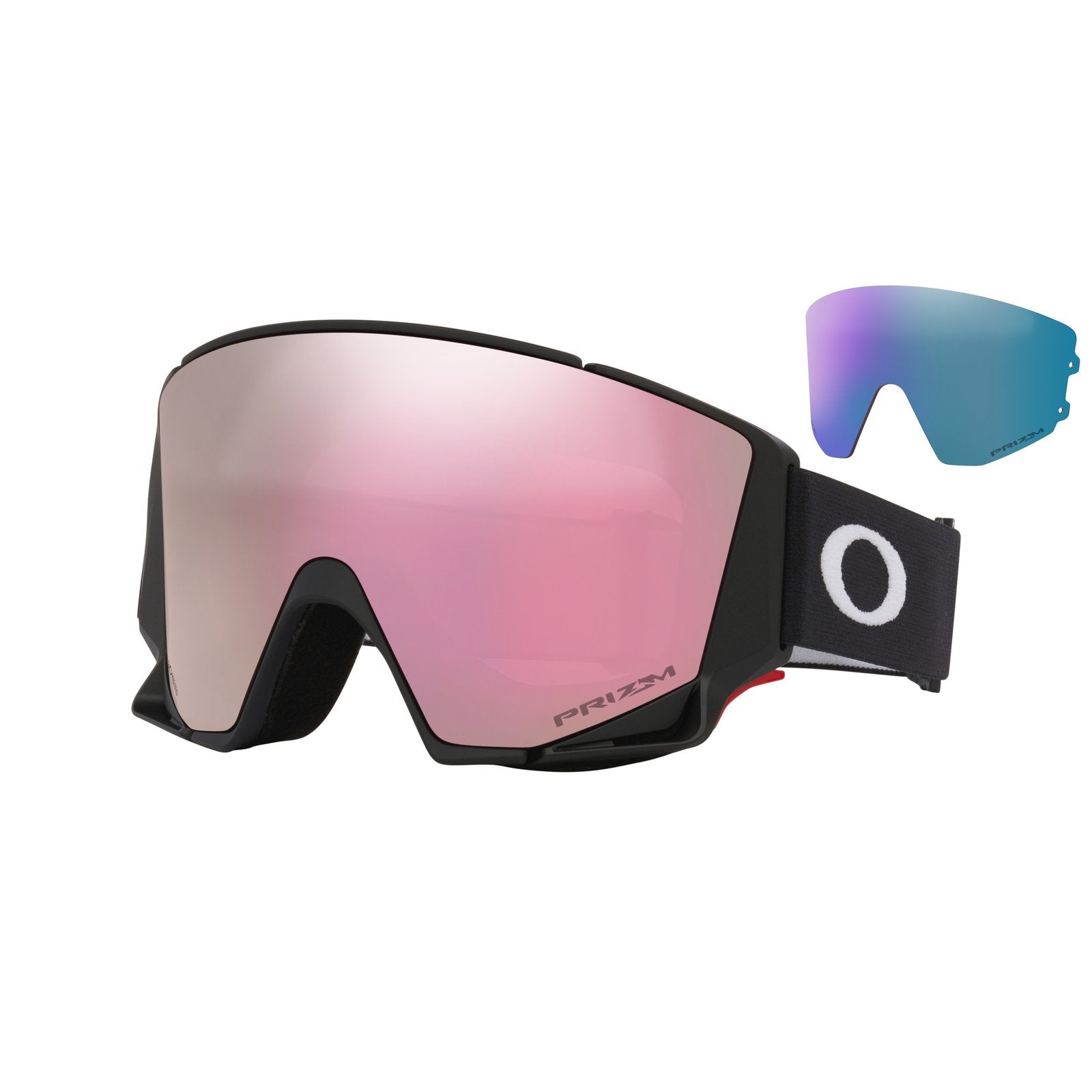 Flow Scape M (Low Bridge Fit) Snow Goggle Matte Black - Prizm Rose Gold Iridium Lens w/ Prizm Snow Iced Iridium Lens - Image 5