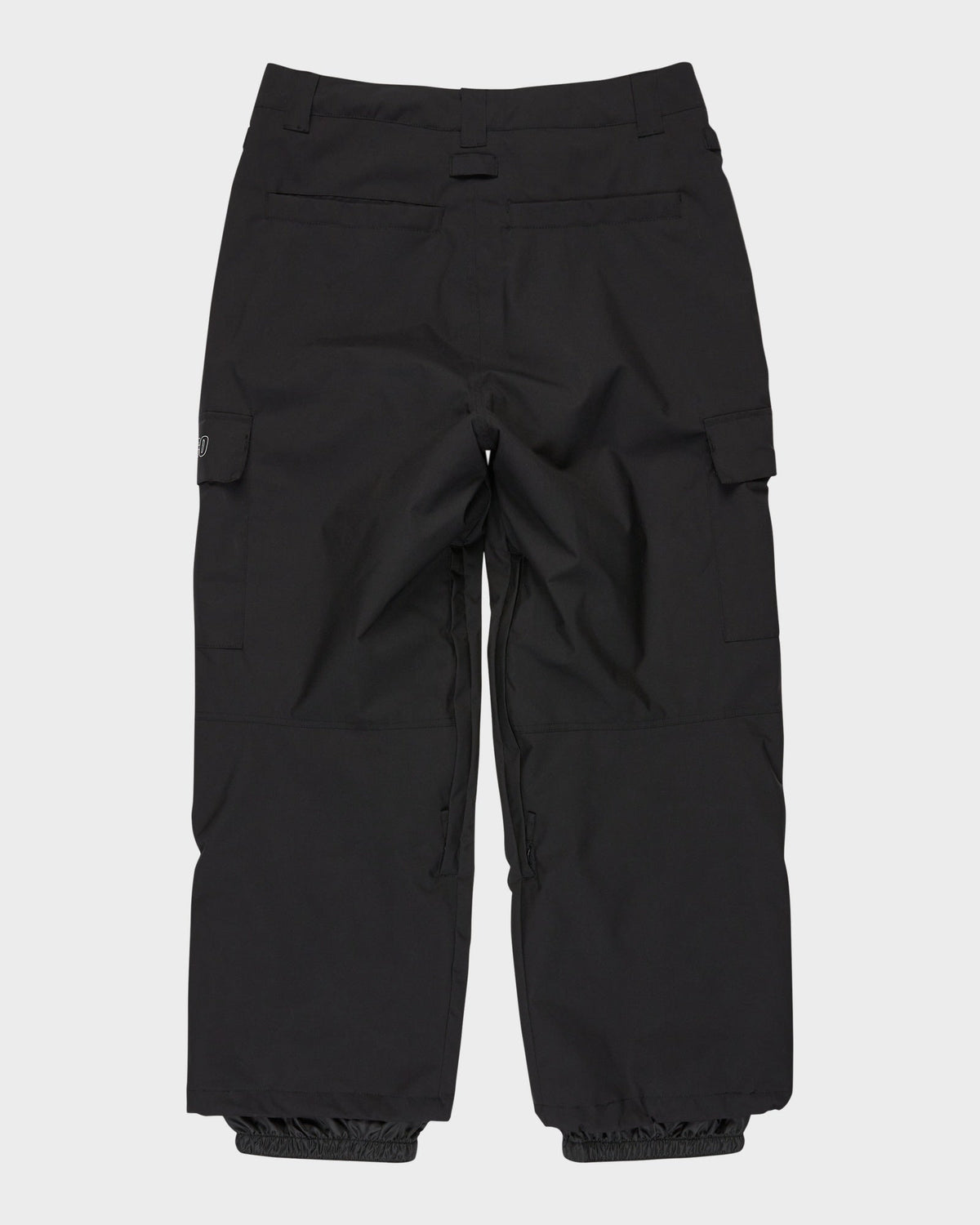 Mens Wide Cargo Snowboard Pants Black - Image 4