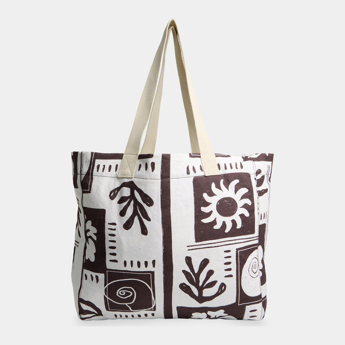 Good Vibes Large Tote Bag Java - Image 2