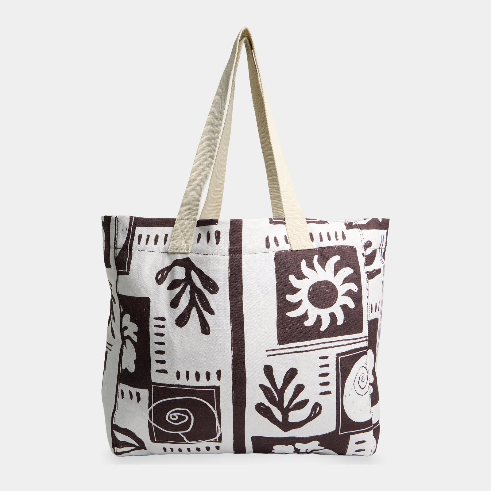Good Vibes Large Tote Bag Java - Image 2