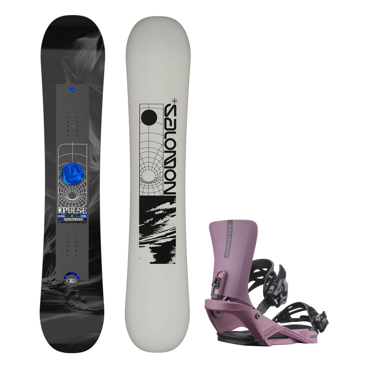 Pulse Snowboard w/ Rhythm Bindings Package - Image 13