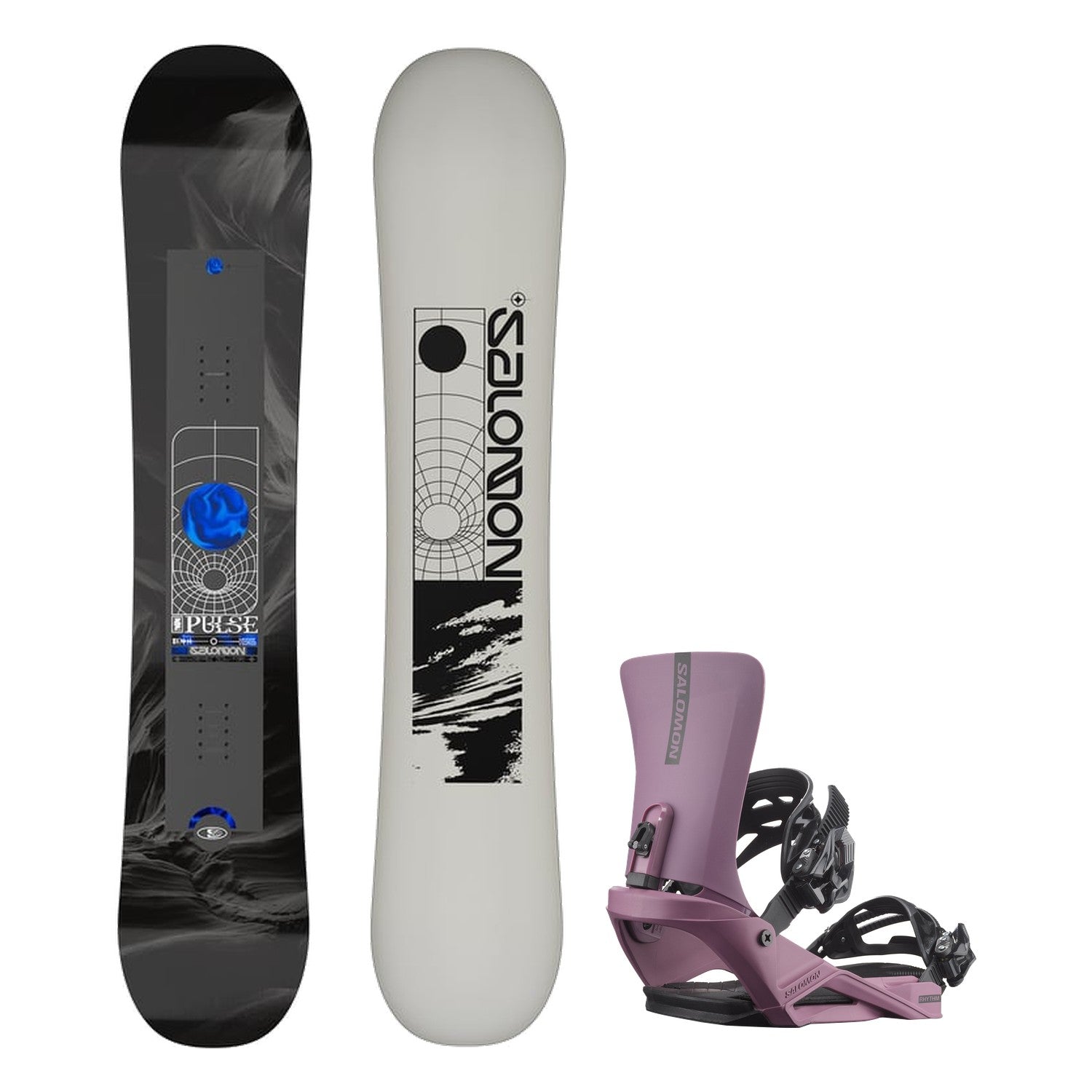 Pulse Snowboard w/ Rhythm Bindings Package - Image 13