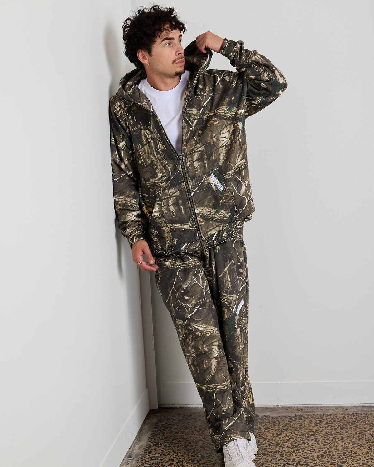 Mens Halo Zip Hood Sweat Camo - Image 4