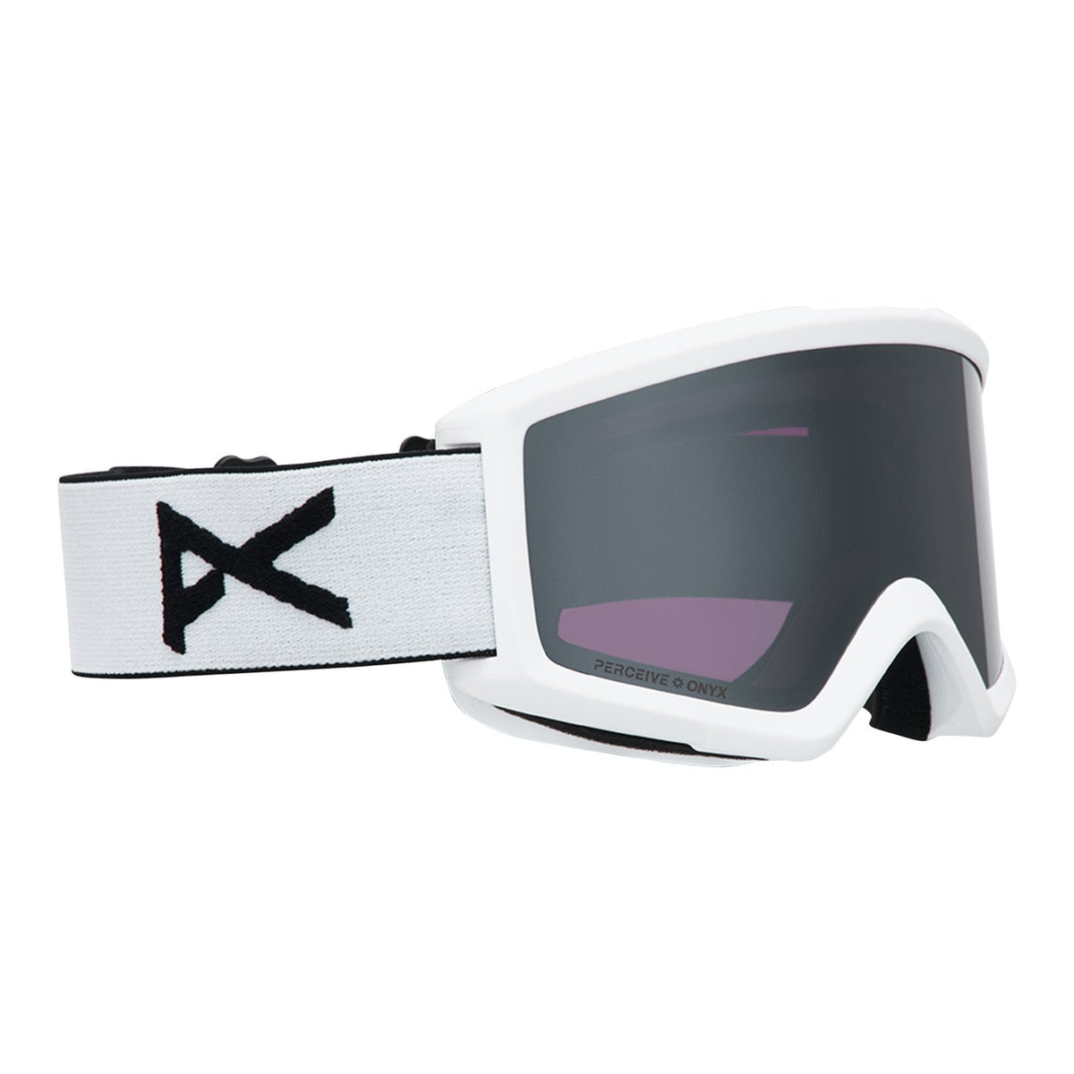 Helix 2.0 Goggles + Bonus Lens White - Perceive Sunny Onyx Lens (6% / S4) w/ Amber Lens (55% / S1) - Image 3