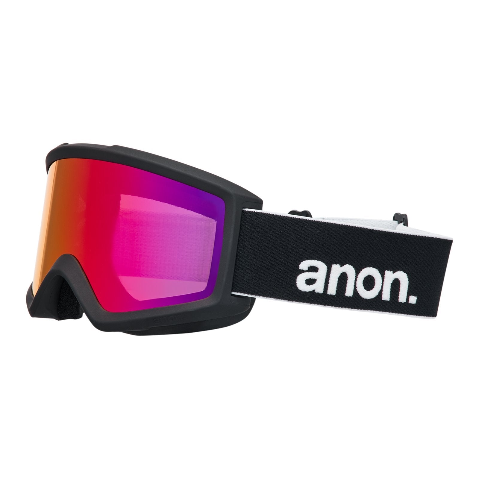 Helix 2.0 Low Bridge Fit Goggles + Bonus Lens Black - Perceive Sunny Red Lens (14% / S3) w/ Amber Lens (55% / S1) - Image 1