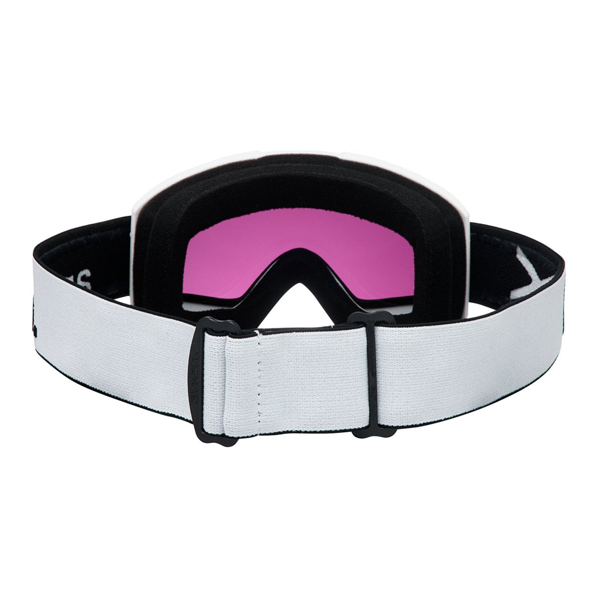 Helix 2.0 Low Bridge Fit Goggles + Bonus Lens White - Perceive Sunny Onyx Lens (6% / S4) w/ Amber Lens (55% / S1) - Image 4