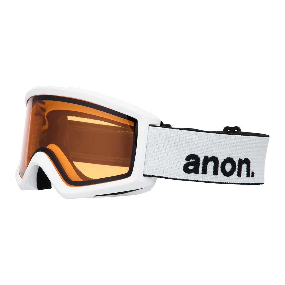 Helix 2.0 Low Bridge Fit Goggles (Non-Mirror) White - Amber Lens (55% / S1) - Image 1