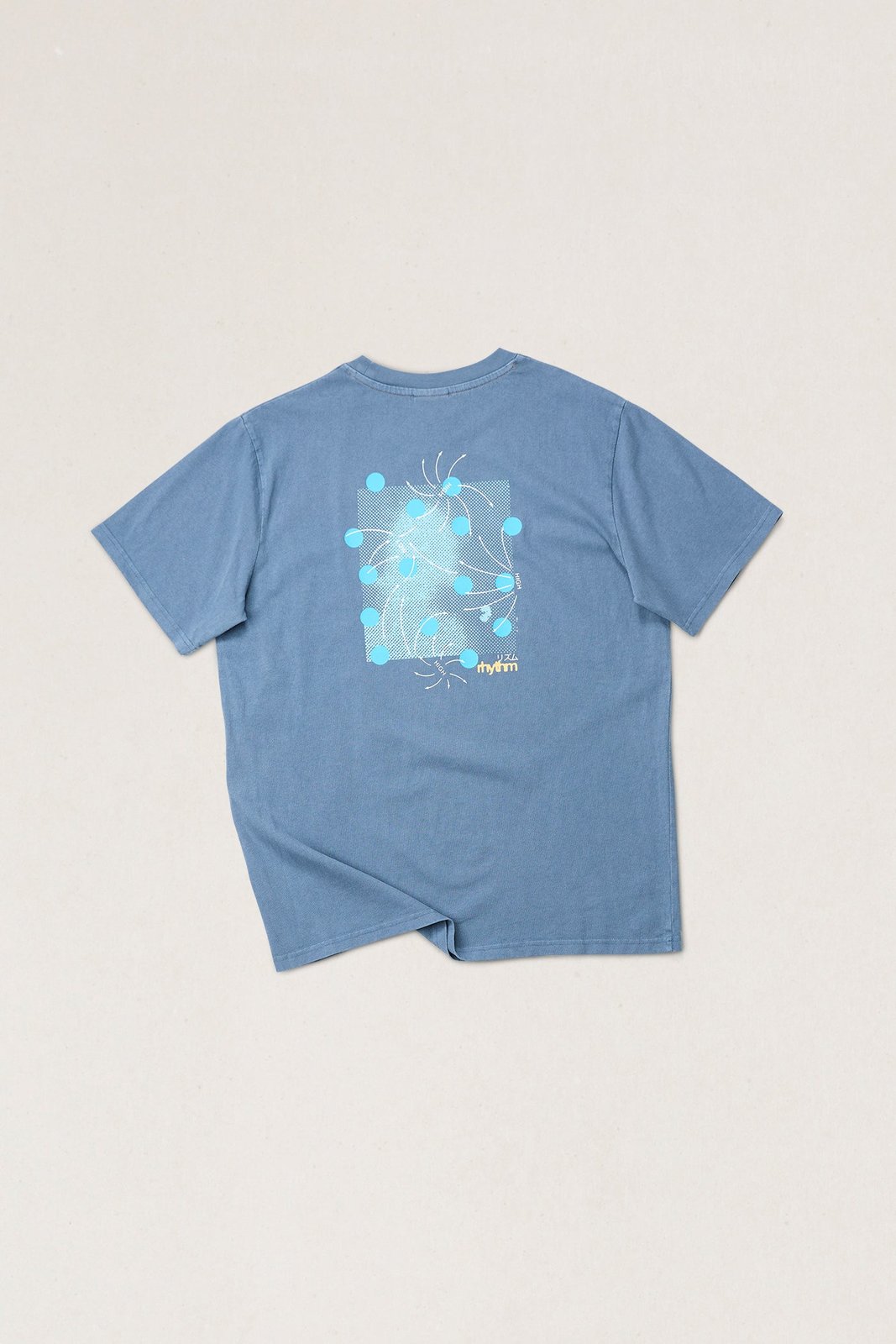 High Vintage SS T-Shirt Sea Blue - Image 2