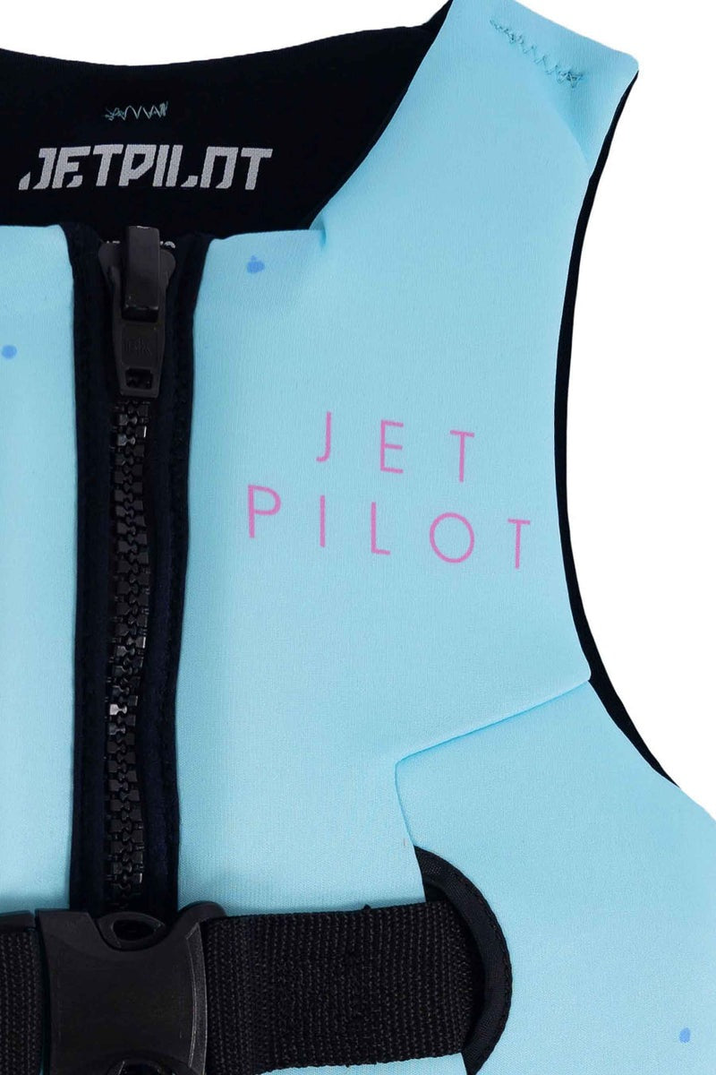 Jet Pilot Wings Youth Cause Neo Life Jacket Blue