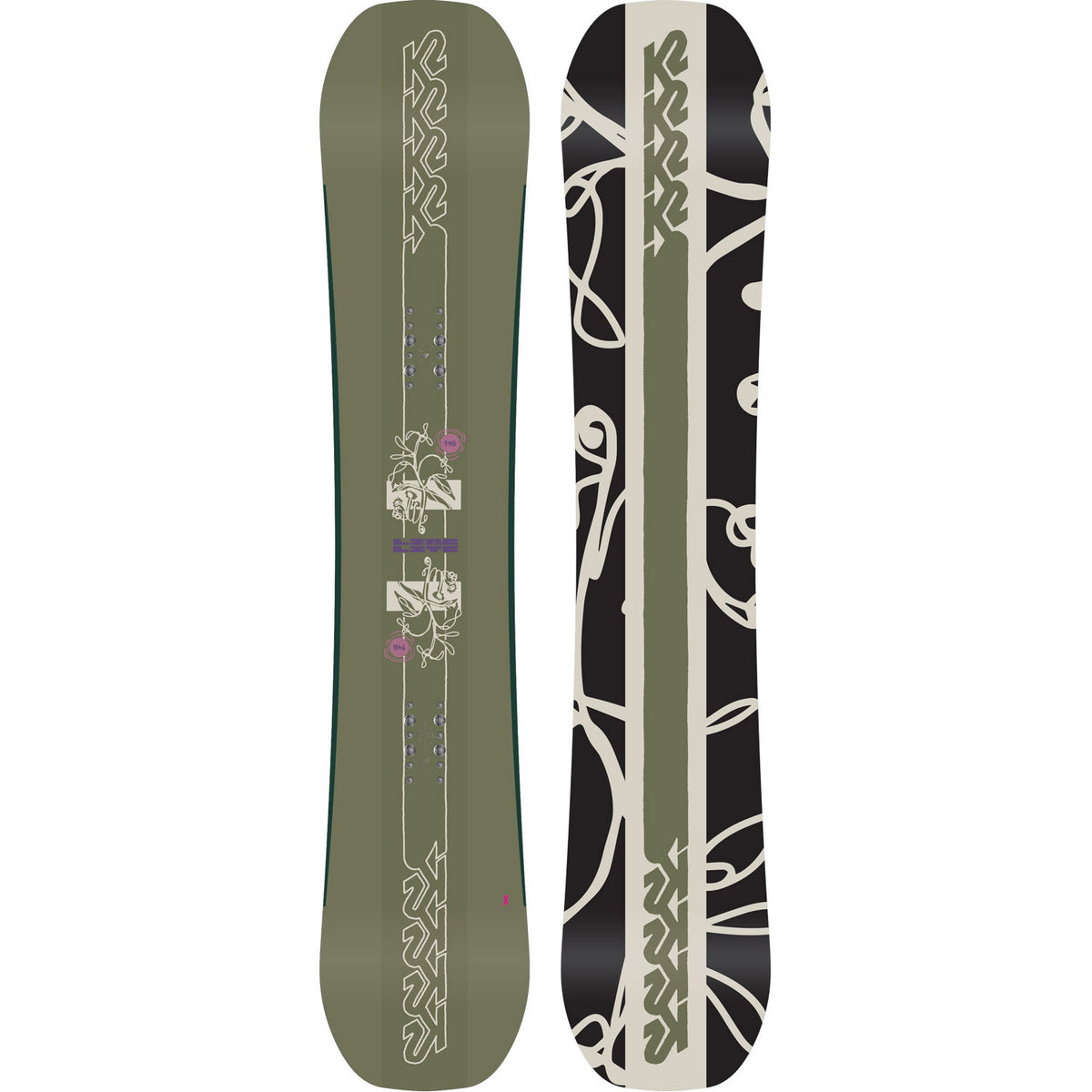 Lime Lite Womens Snowboard