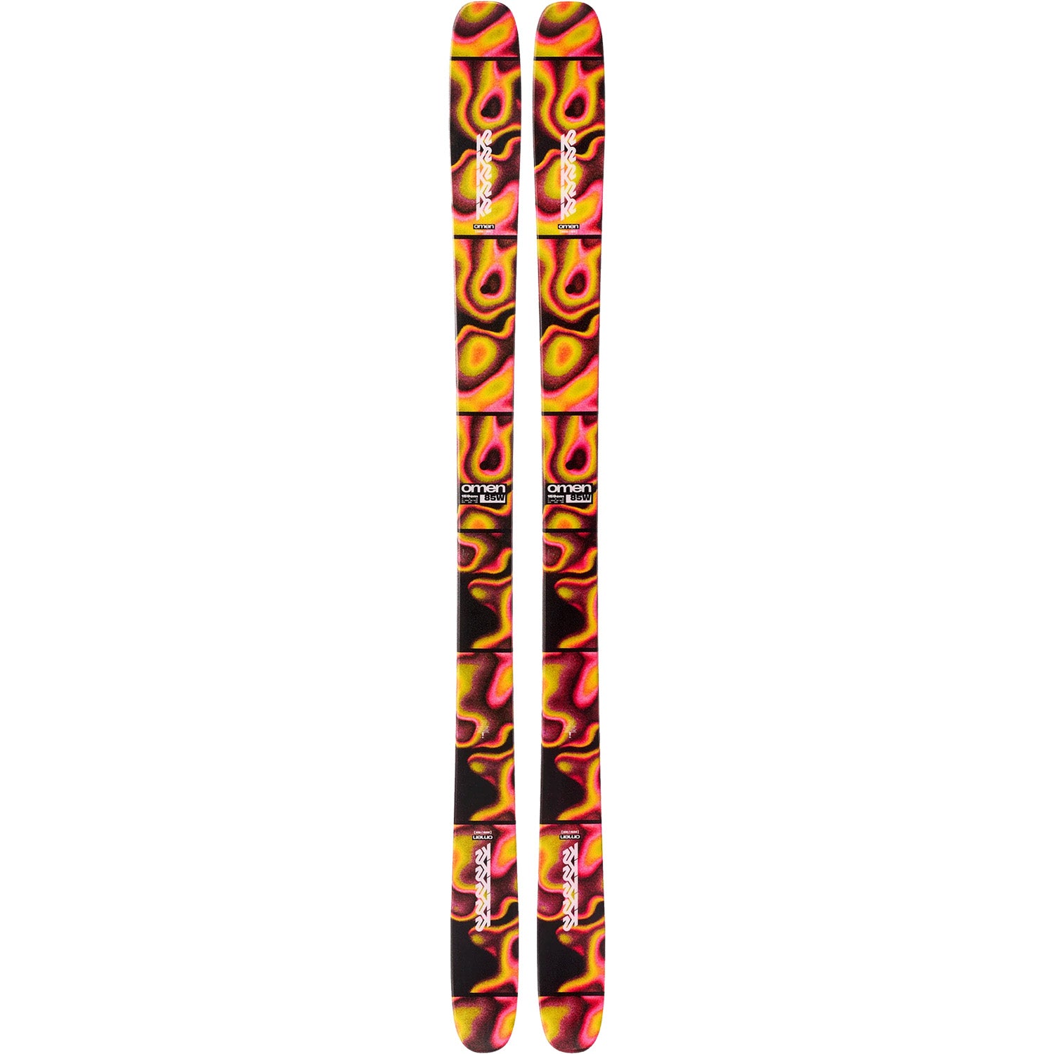 Womens Omen 85 Skis w/ M3 10 Bindings
