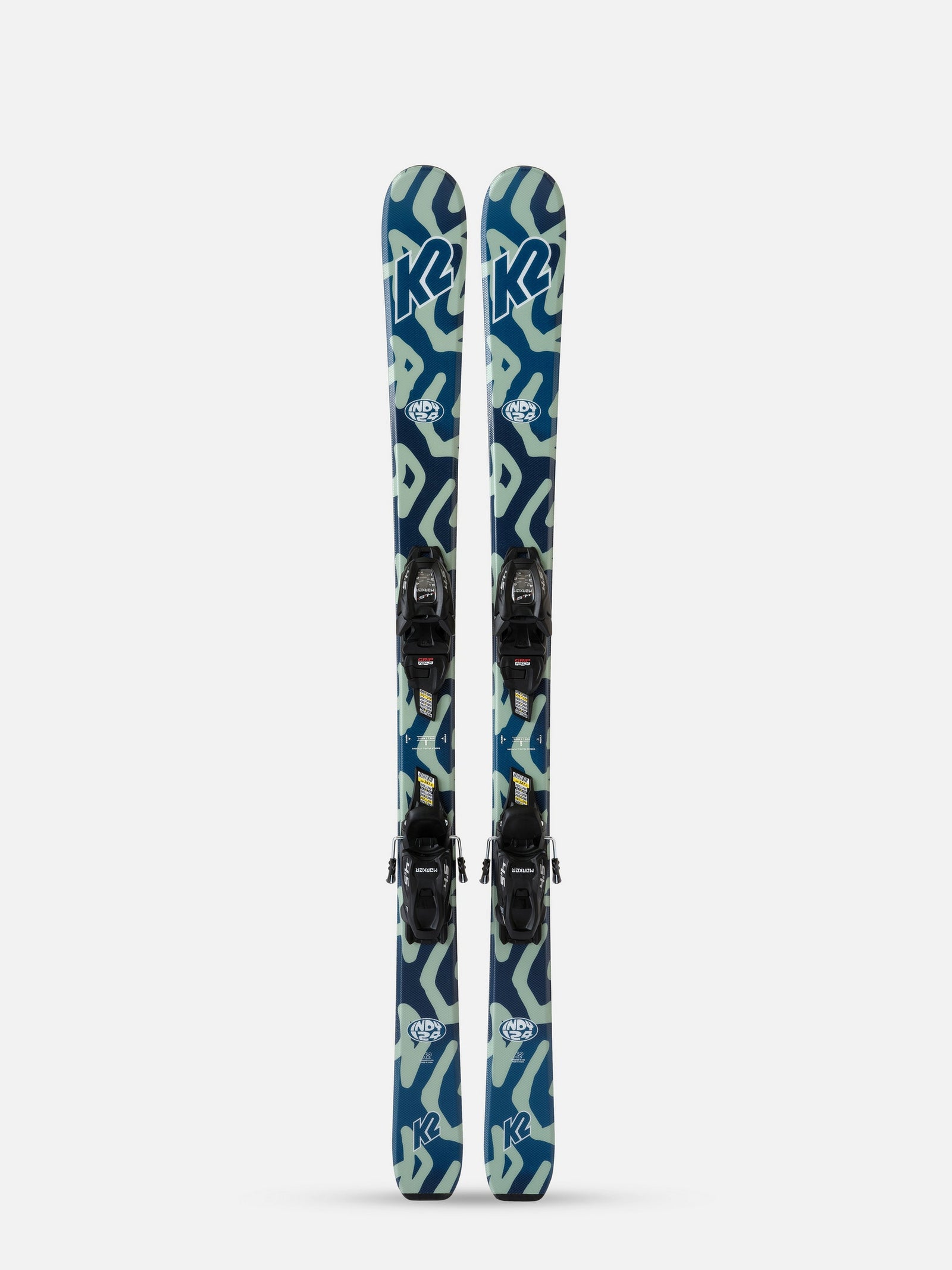 Jr Indy Skis w/ FDT 7 Bindings