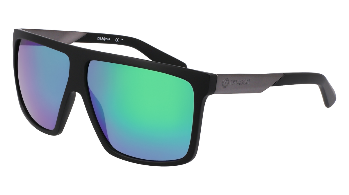 Ultra Matte Black - Lumalens Green Ion Polar Lens - Image 1
