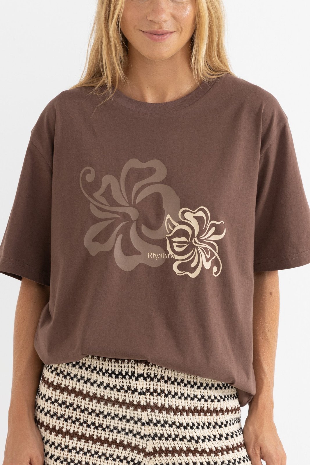 Kai Oversized T-Shirt Chocolate - Image 1