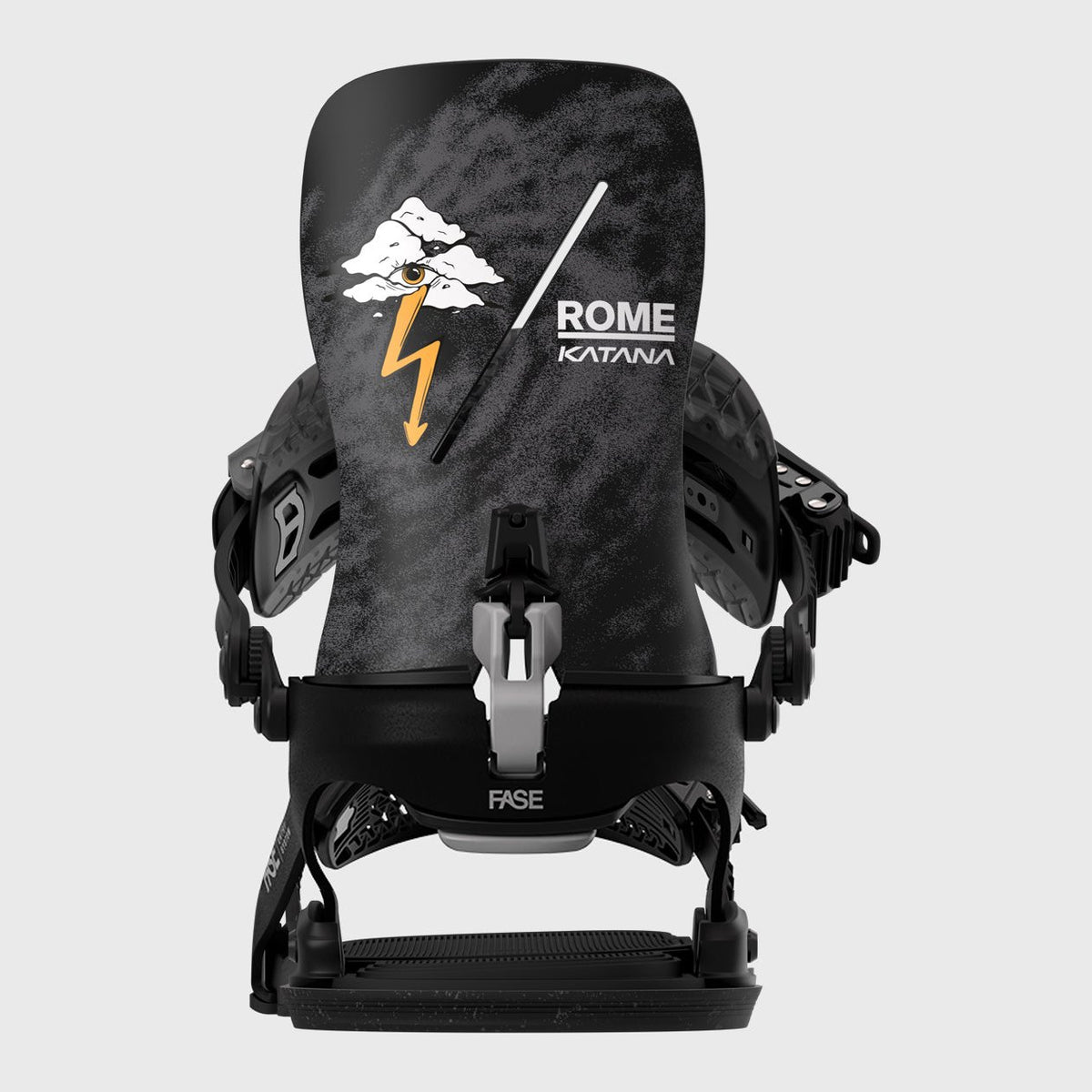Katana AW Pro FASE Snowboard Bindings Black - Image 4