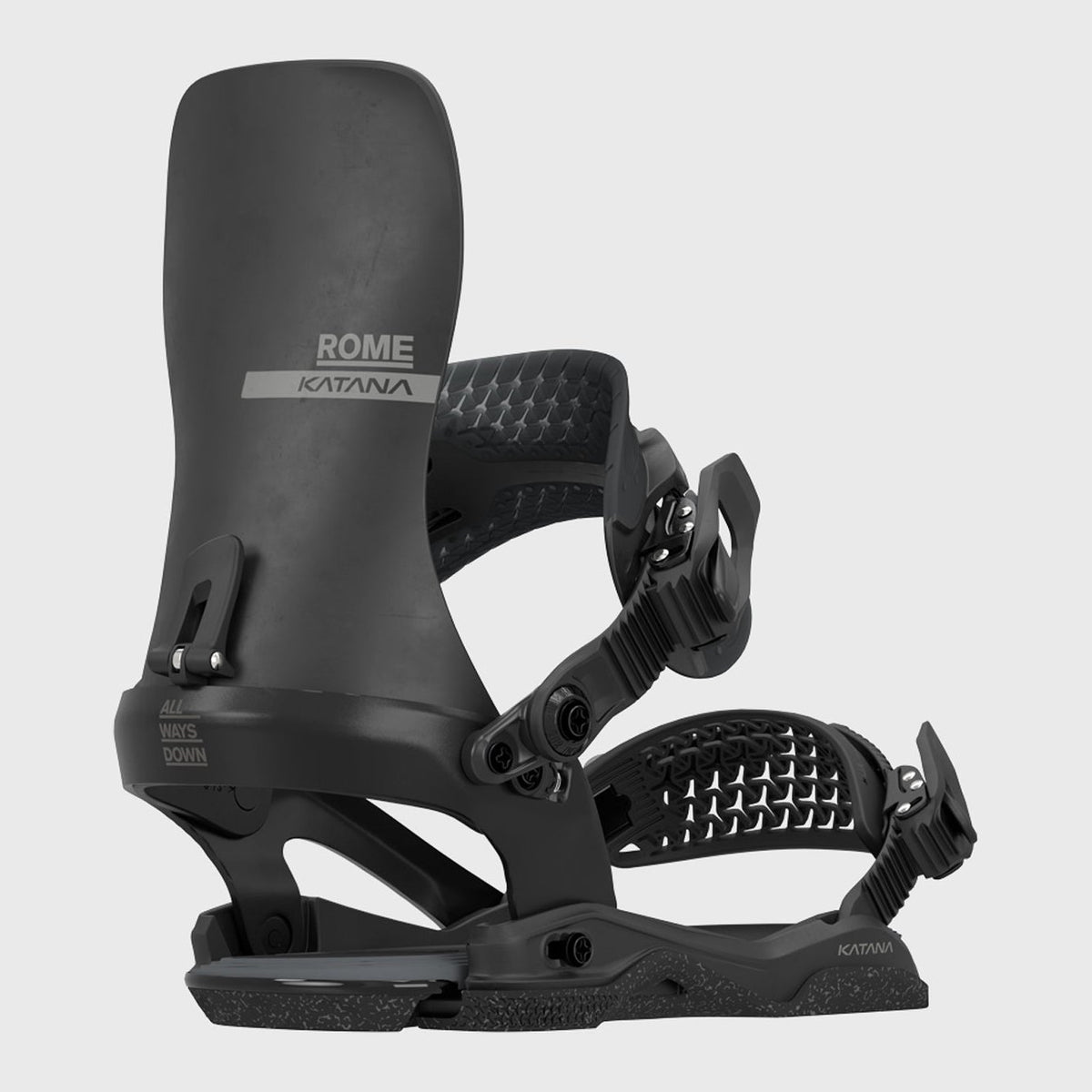 Katana AW Snowboard Bindings Black - Image 1