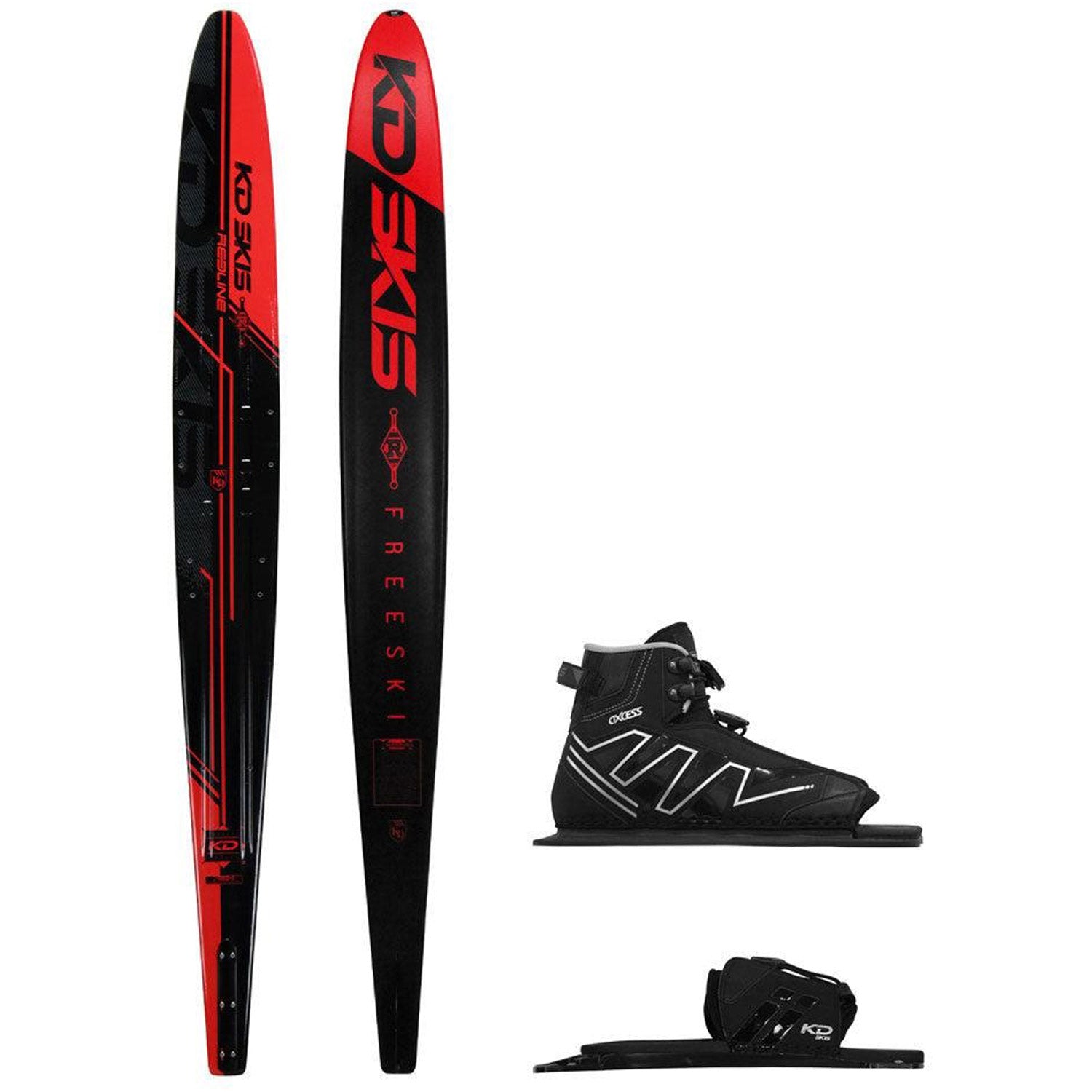 Redline Slalom Ski w/ Axcess Boot & RTP 2022