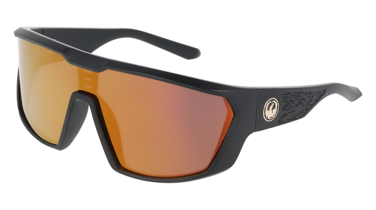 Chasm Matte Black - Lumalens Red Ion Lens - Image 1