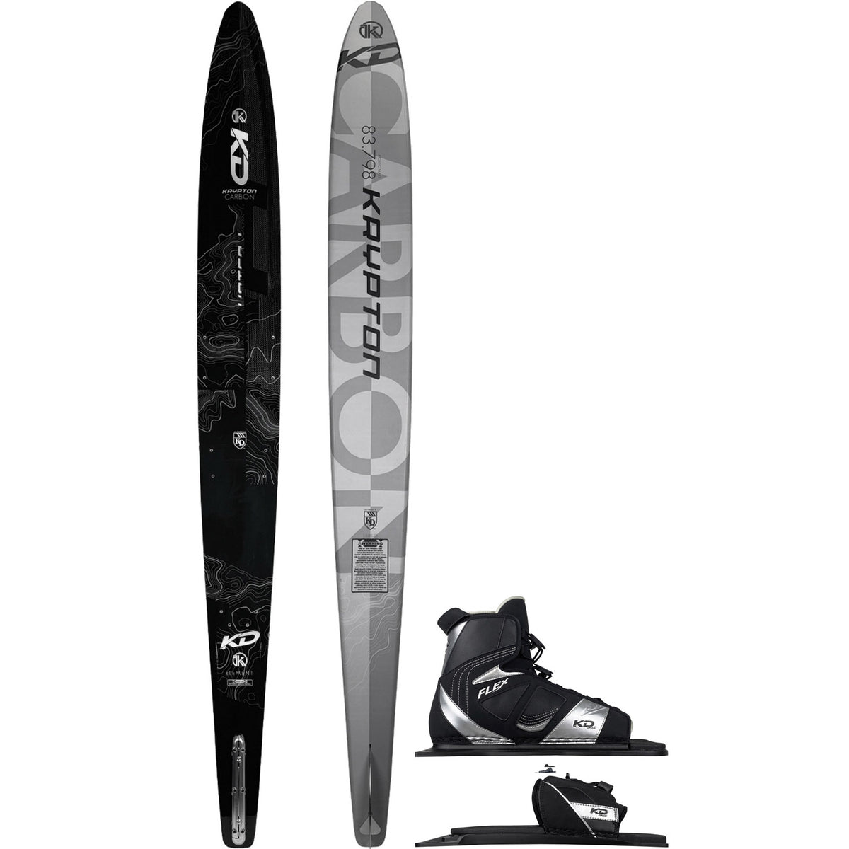 Krypton Carbon Slalom Ski w/ Flex Boot Package