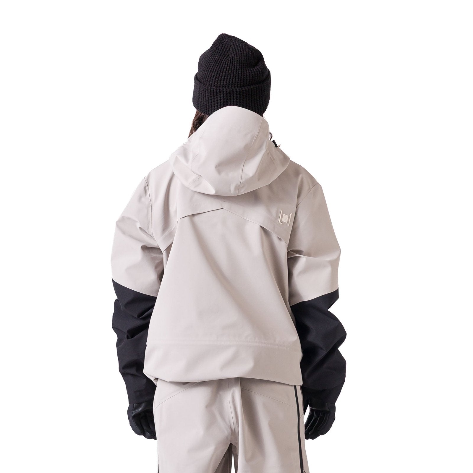 Lighthouse Jacket Pale Grey/Black - Image 3