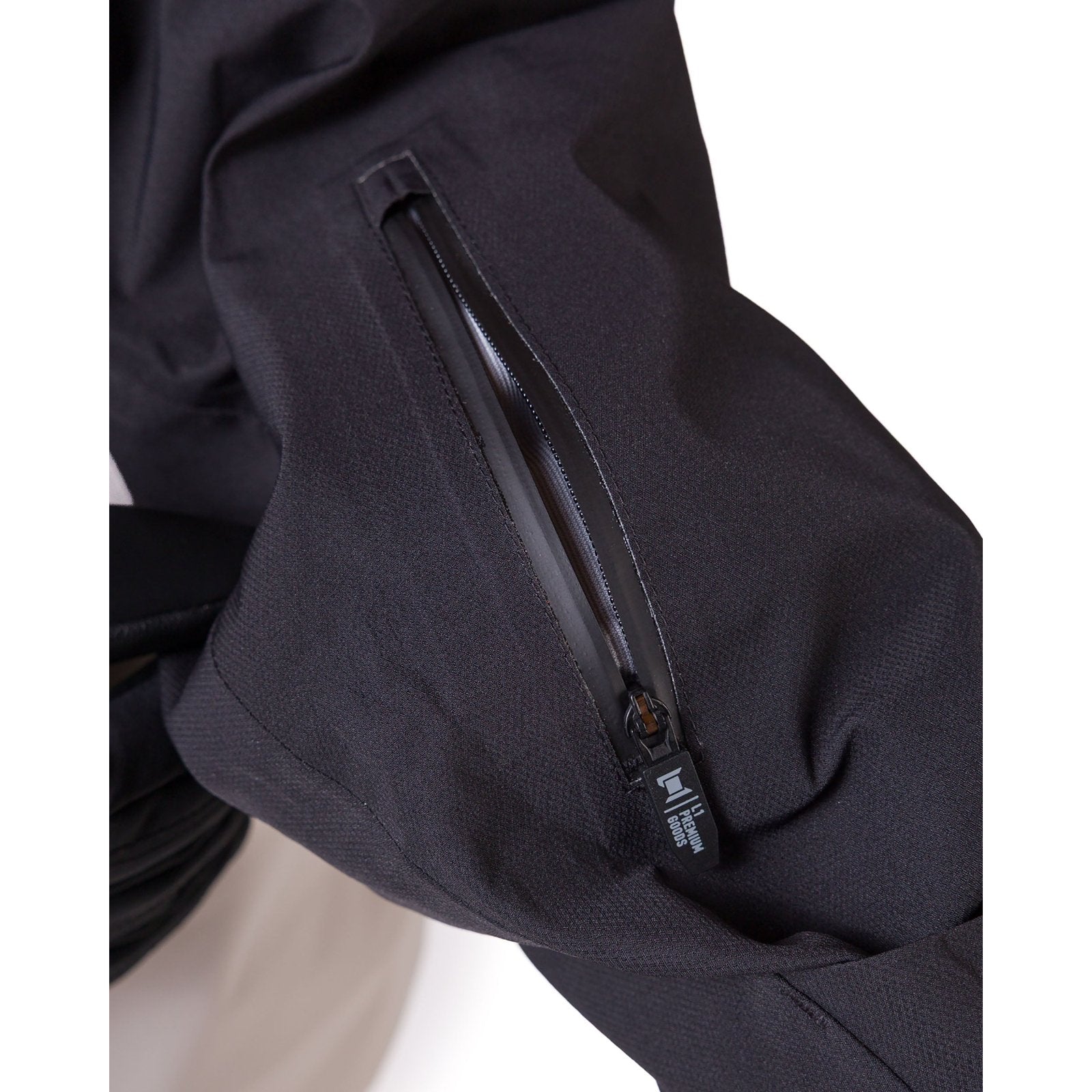 Lighthouse Jacket Pale Grey/Black - Image 5