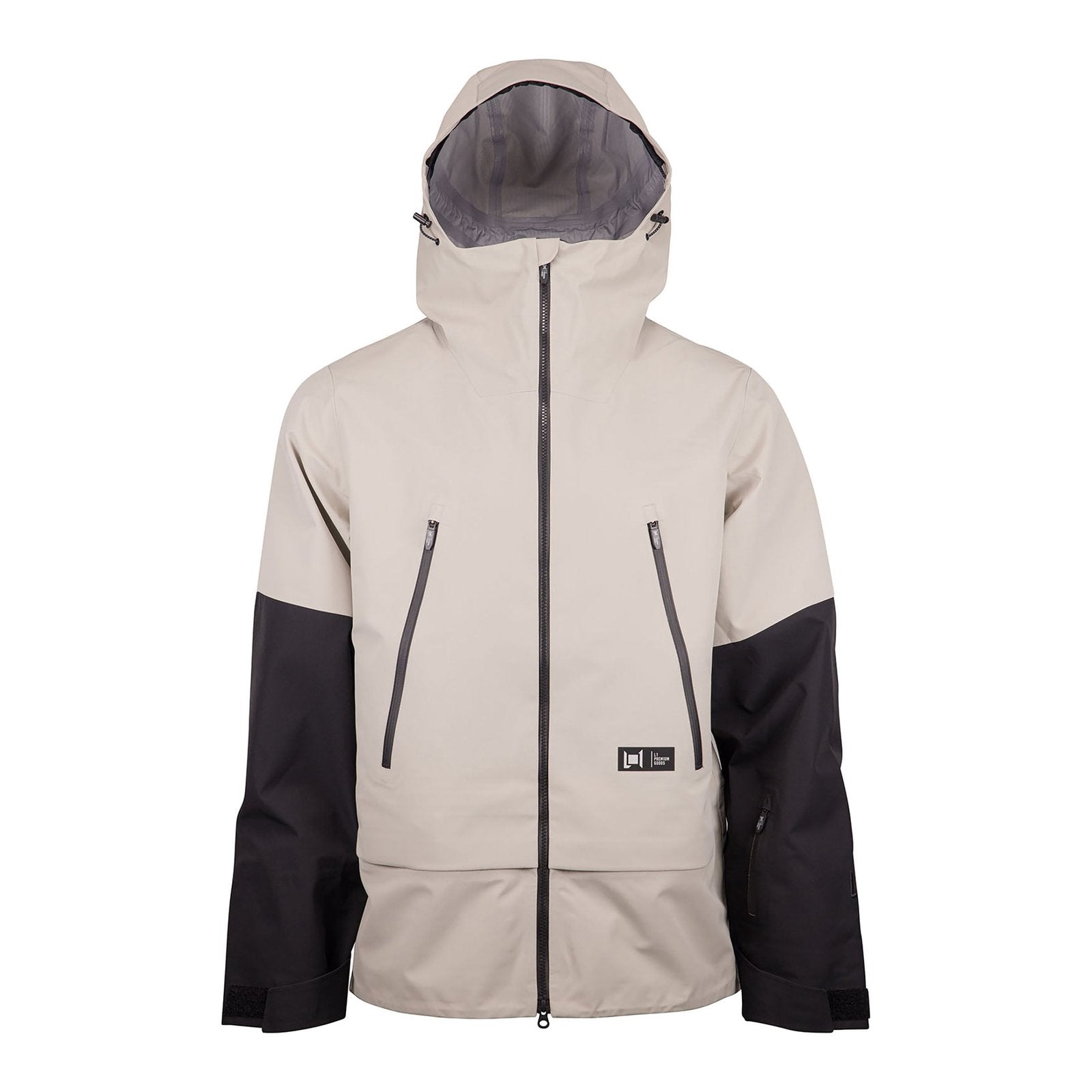 Lighthouse Jacket Pale Grey/Black - Image 9