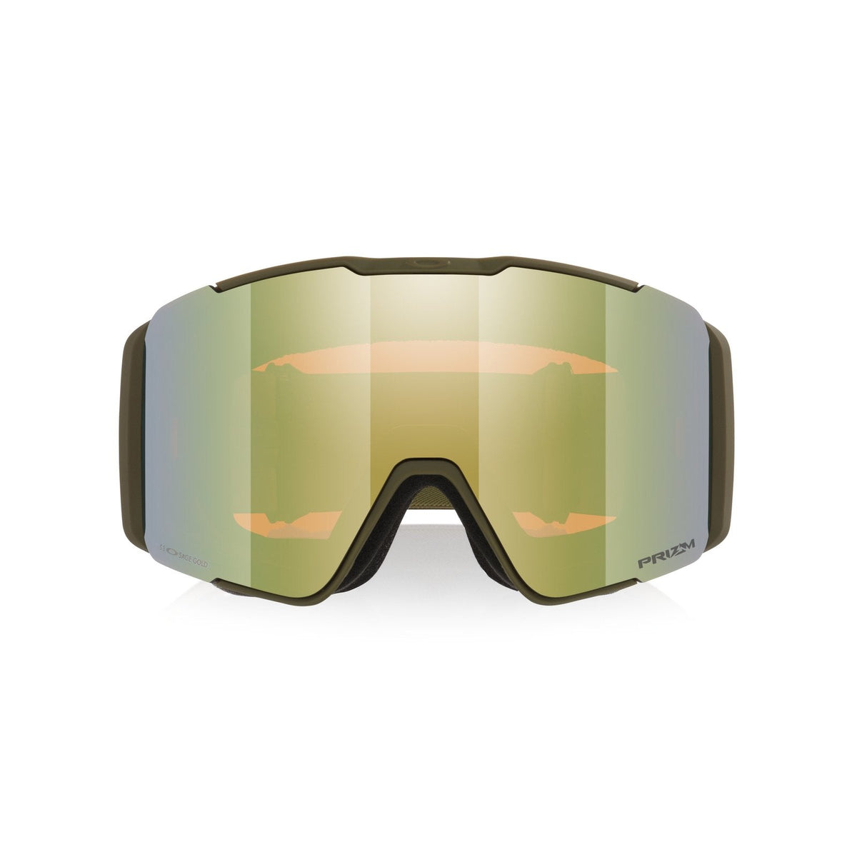 Line Miner Pro L (Low Bridge Fit) Snow Goggle Dark Brush - Prizm Sage Gold Iridium Lens w/ Prizm Snow Clear Lens - Image 2
