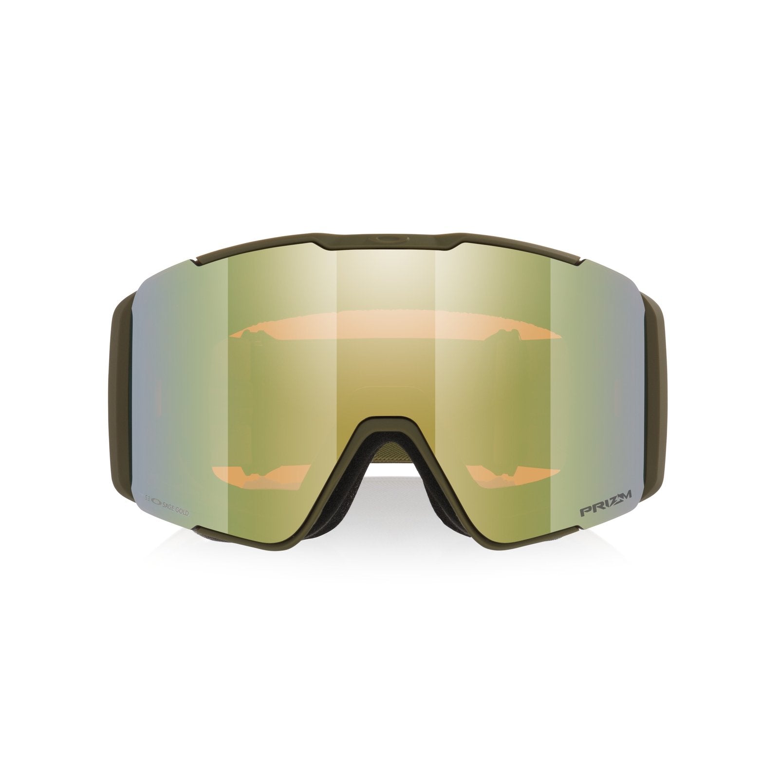 Line Miner Pro L (Low Bridge Fit) Snow Goggle Dark Brush - Prizm Sage Gold Iridium Lens w/ Prizm Snow Clear Lens - Image 2