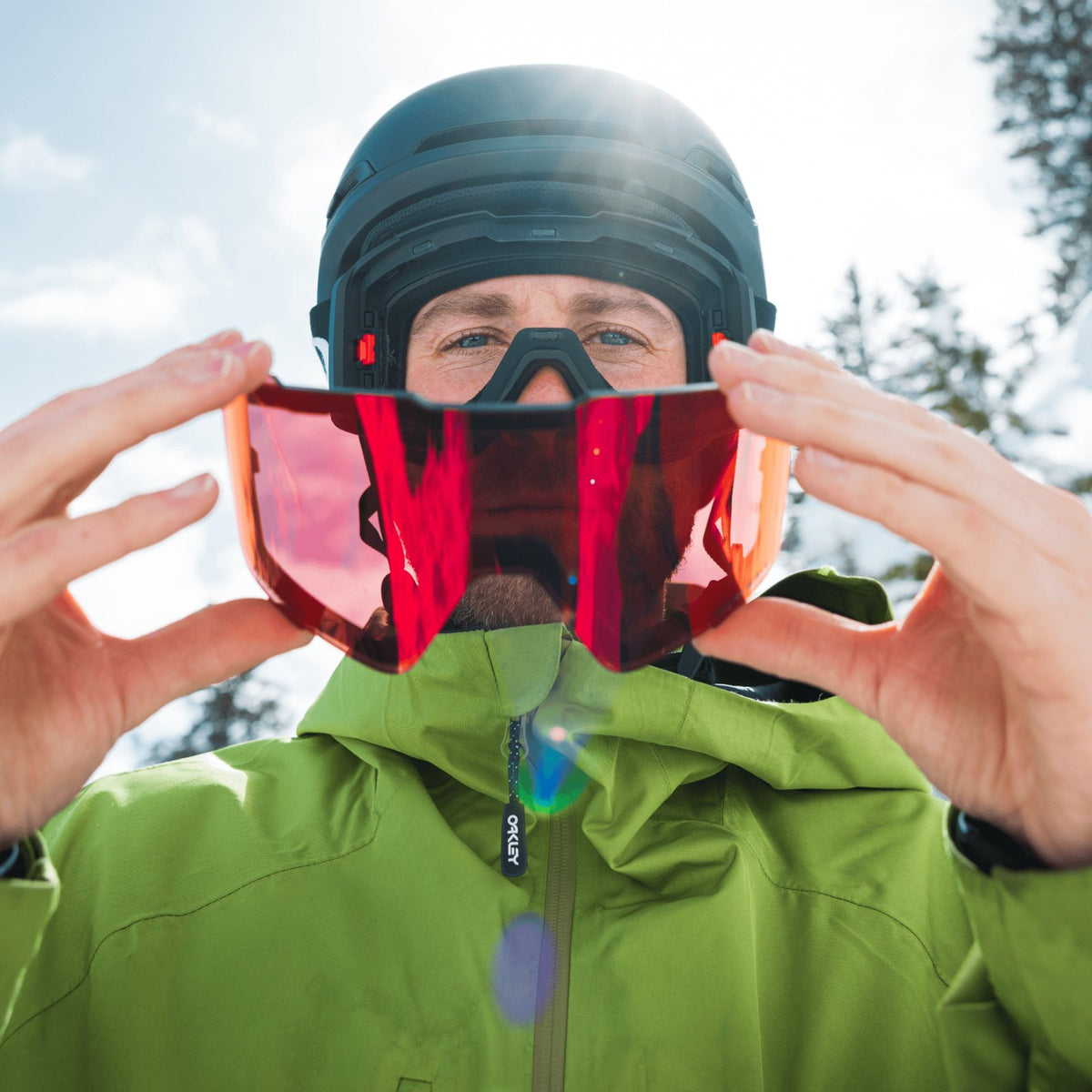Line Miner Pro L (Low Bridge Fit) Snow Goggle Matte Black - Prizm Snow Sapphire Iridium Lens w/ Prizm Snow Iced Iridium Lens - Image 6