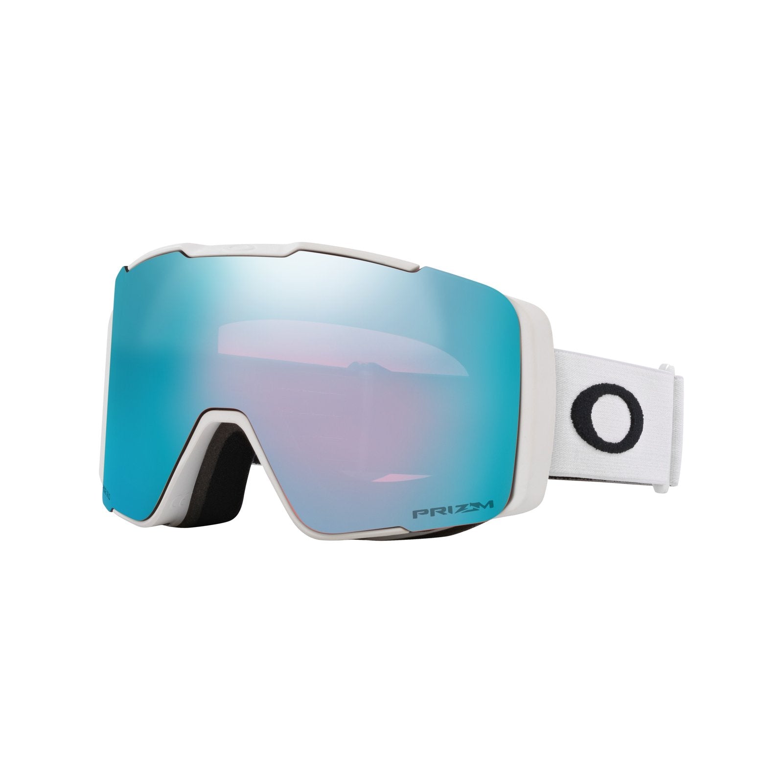 Line Miner Pro L (Low Bridge Fit) Snow Goggle Matte White - Prizm Snow Sapphire Iridium Lens w/ Prizm Snow Iced Iridium Lens - Image 1