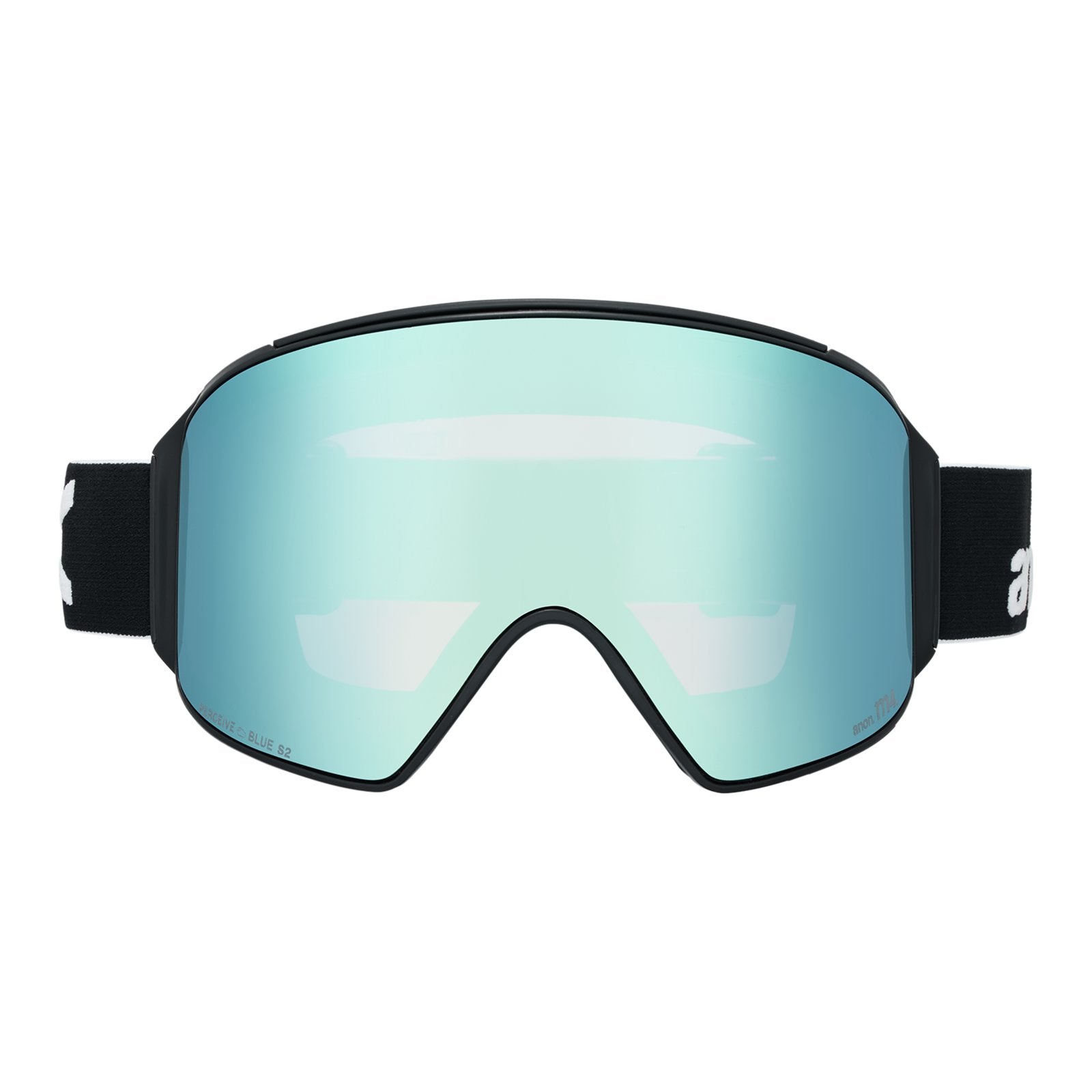 M4 Goggles (Cylindrical) + Bonus Lens + Mfi Face Mask Black - Perceive Variable Blue Lens (21% / S2) w/ Perceive Cloudy Pink Lens (53% / S1) - Image 2