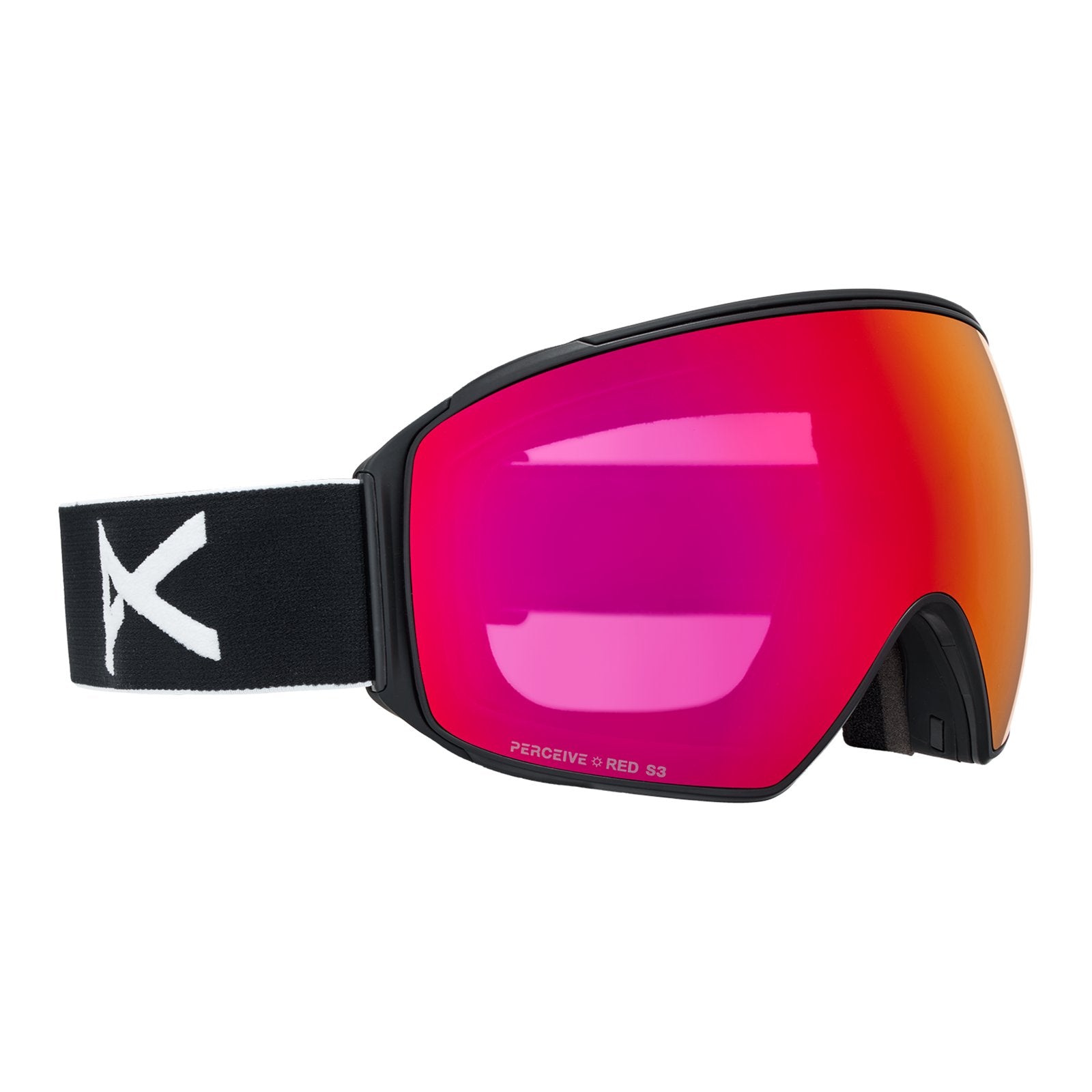 M4 Goggles (Toric) + Bonus Perceive Lens + Mfi Face Mask Black - Perceive Sunny Red Lens (14% / S3) w/ Perceive Cloudy Burst Lens (59% / S1) - Image 3