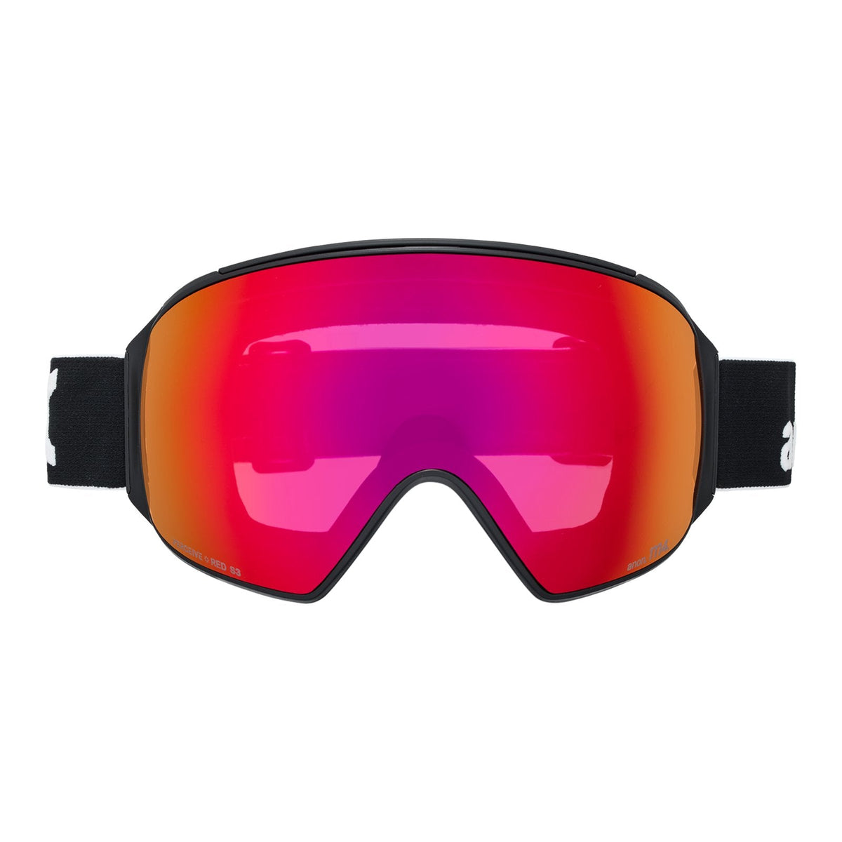 M4 Goggles (Toric) + Bonus Perceive Lens + Mfi Face Mask Black - Perceive Sunny Red Lens (14% / S3) w/ Perceive Cloudy Burst Lens (59% / S1) - Image 2