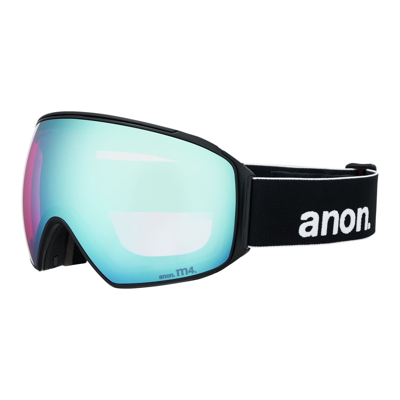 M4 Goggles (Toric) + Bonus Perceive Lens + Mfi Face Mask Black - Perceive Variable Blue Lens (21% / S2) w/ Perceive Cloudy Pink Lens (53% / S1) - Image 1